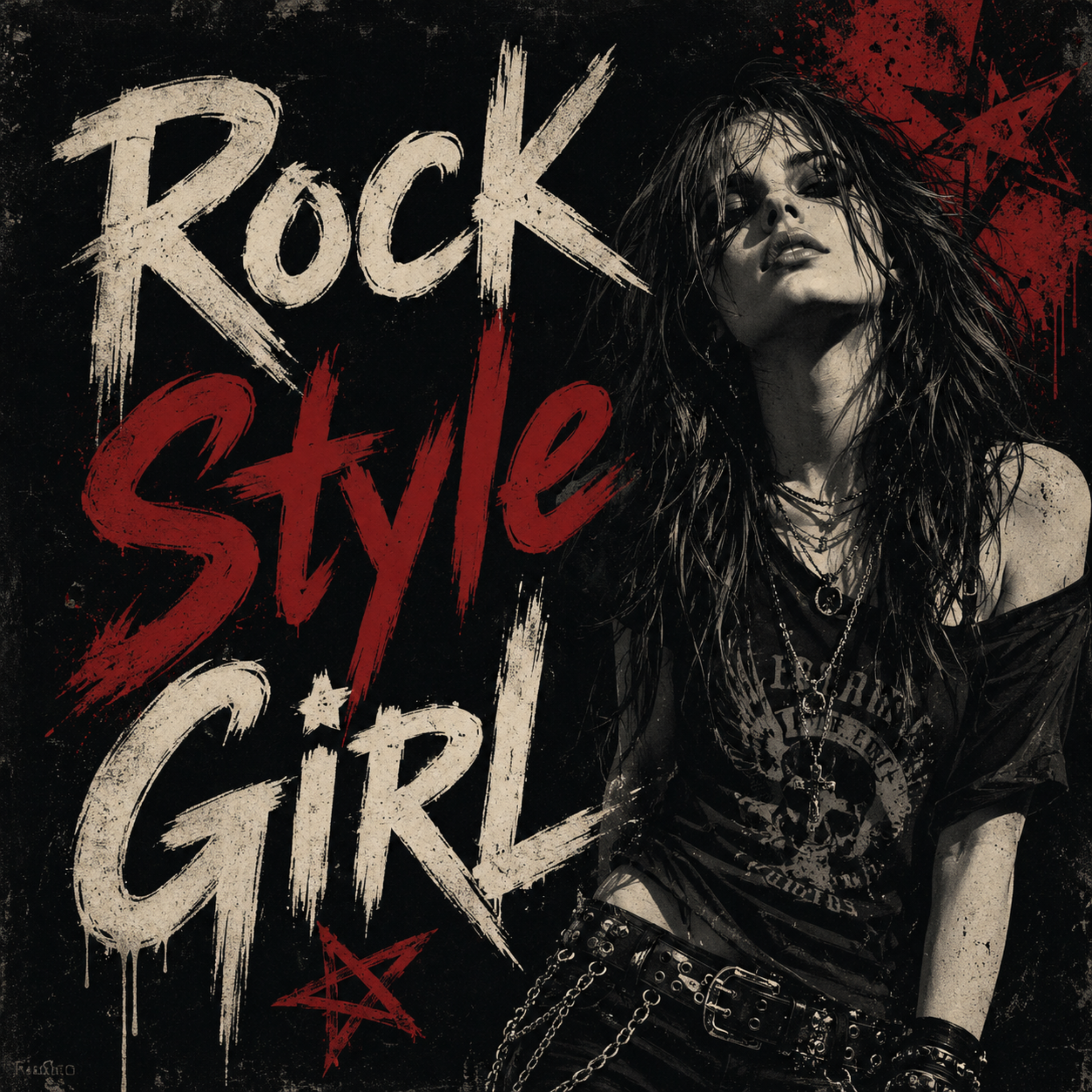 Rockstyle Girl by WhoTee cover art
