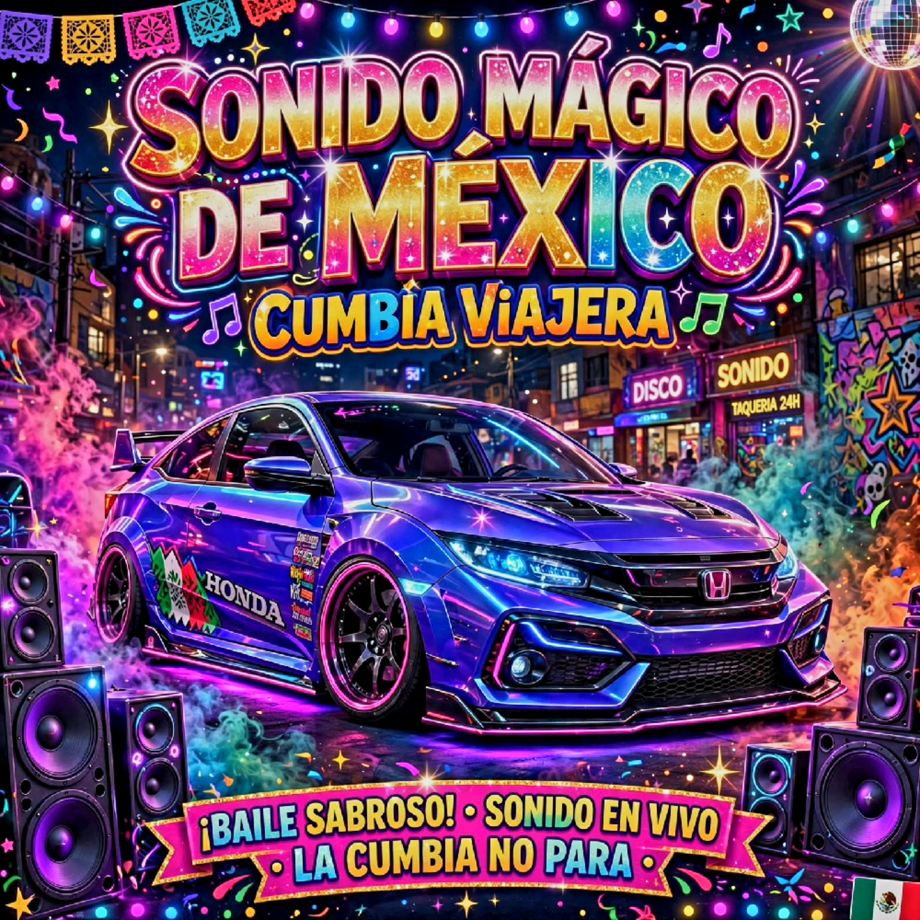 Cumbia Viajera by sonido mágico de México cover art