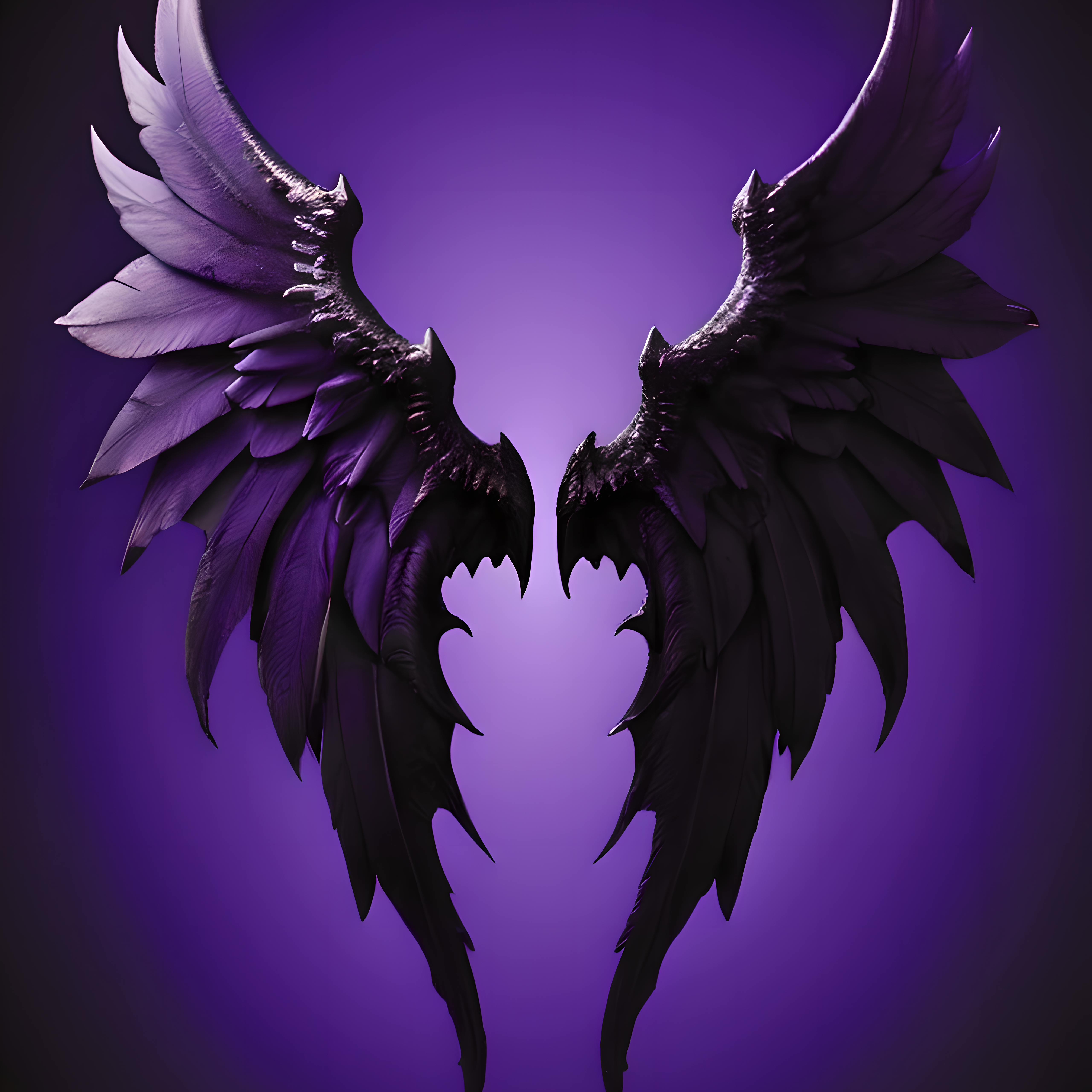 Purple Ocean Wings  artwork