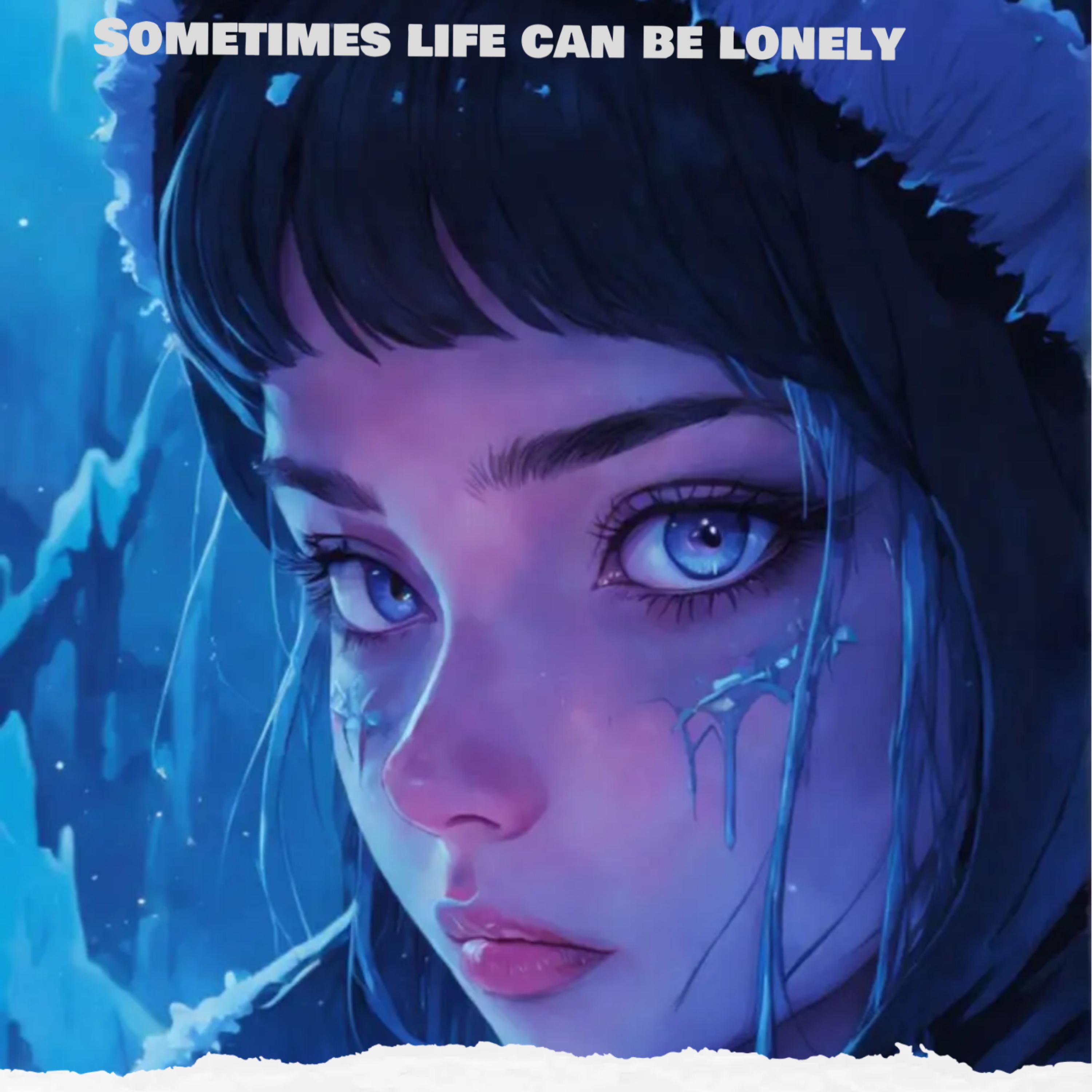 Sometimes life can be lonely artwork