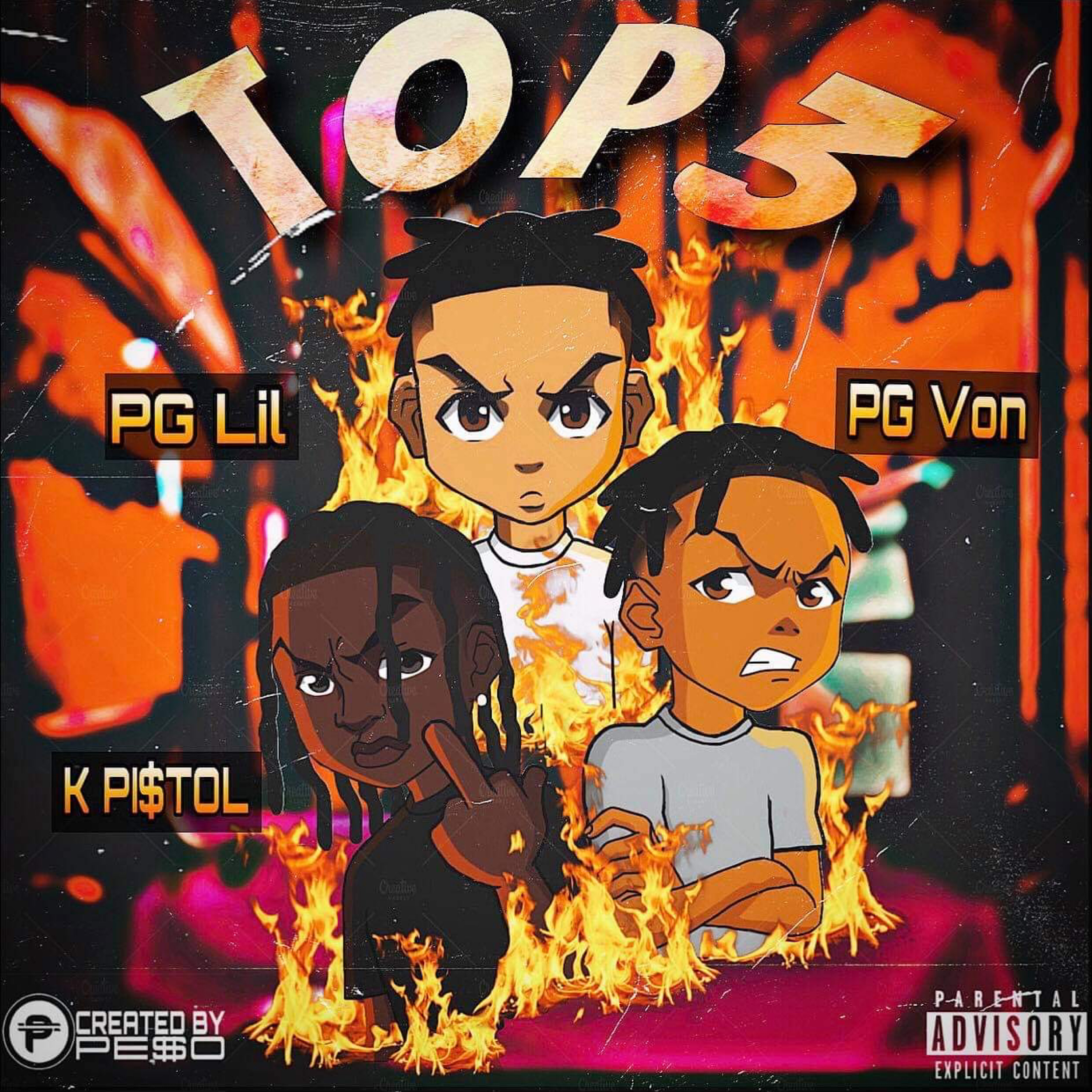 Top 3 by Pg Von cover art