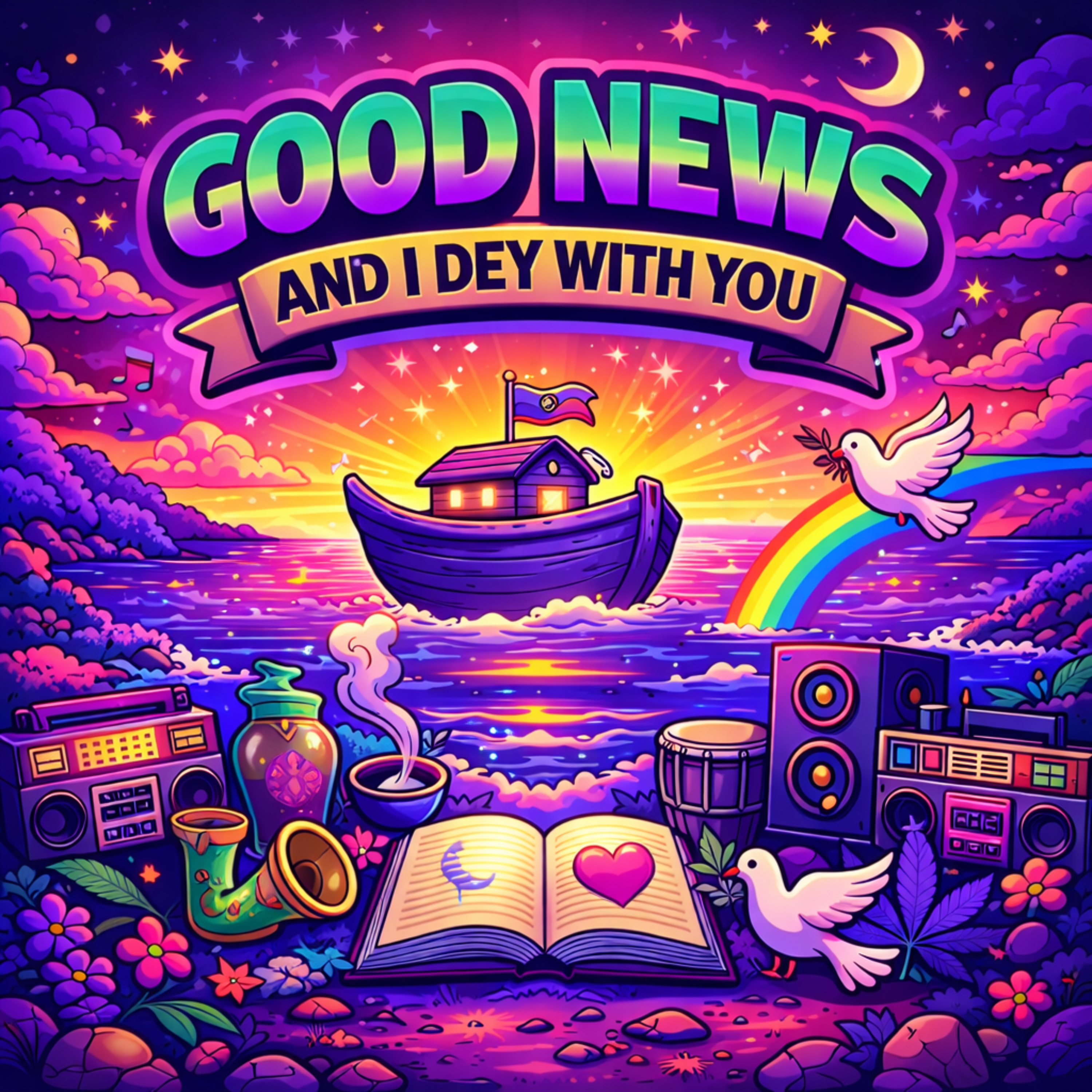 Good News & I Dey With You artwork