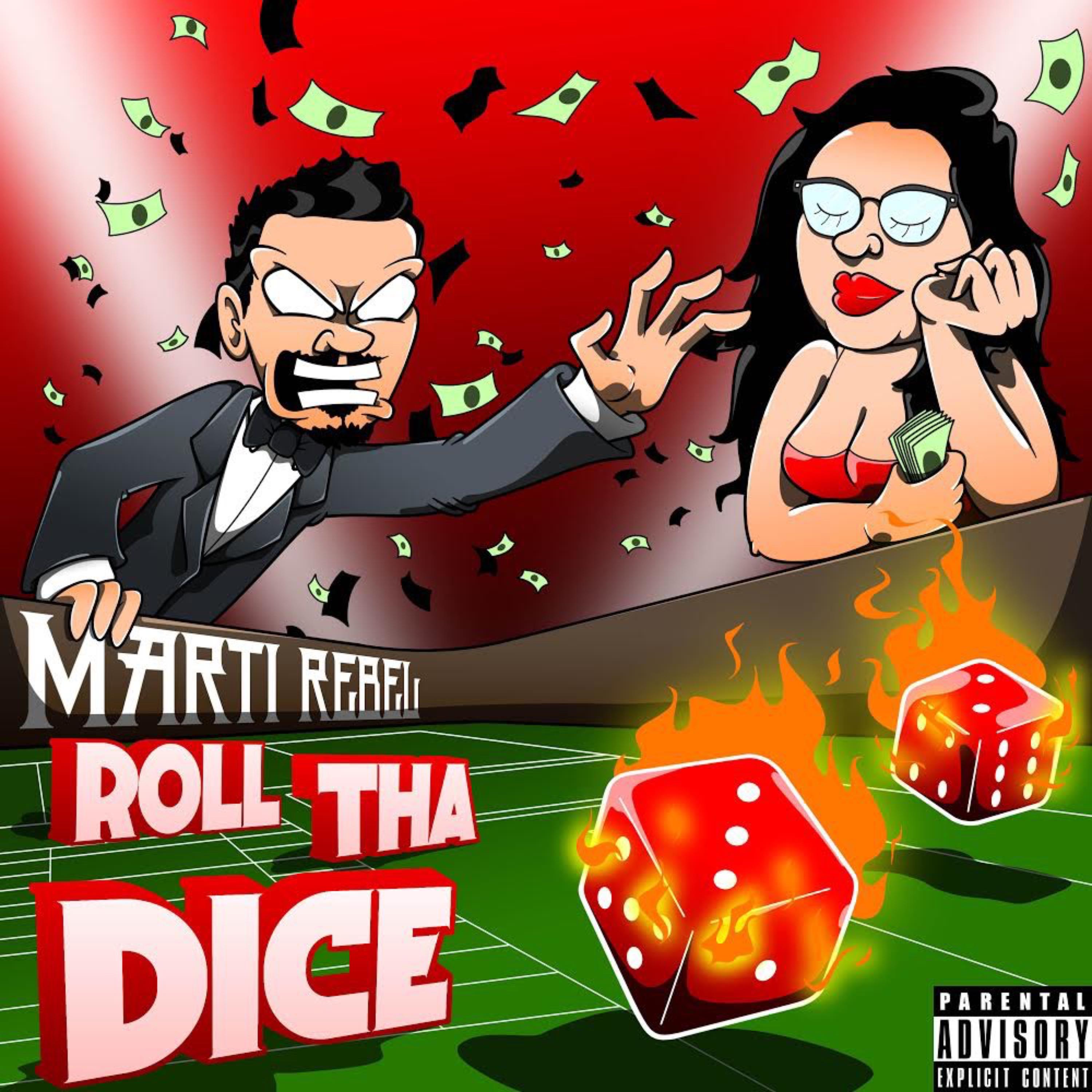 Roll Tha Dice by Marti Rebel cover art