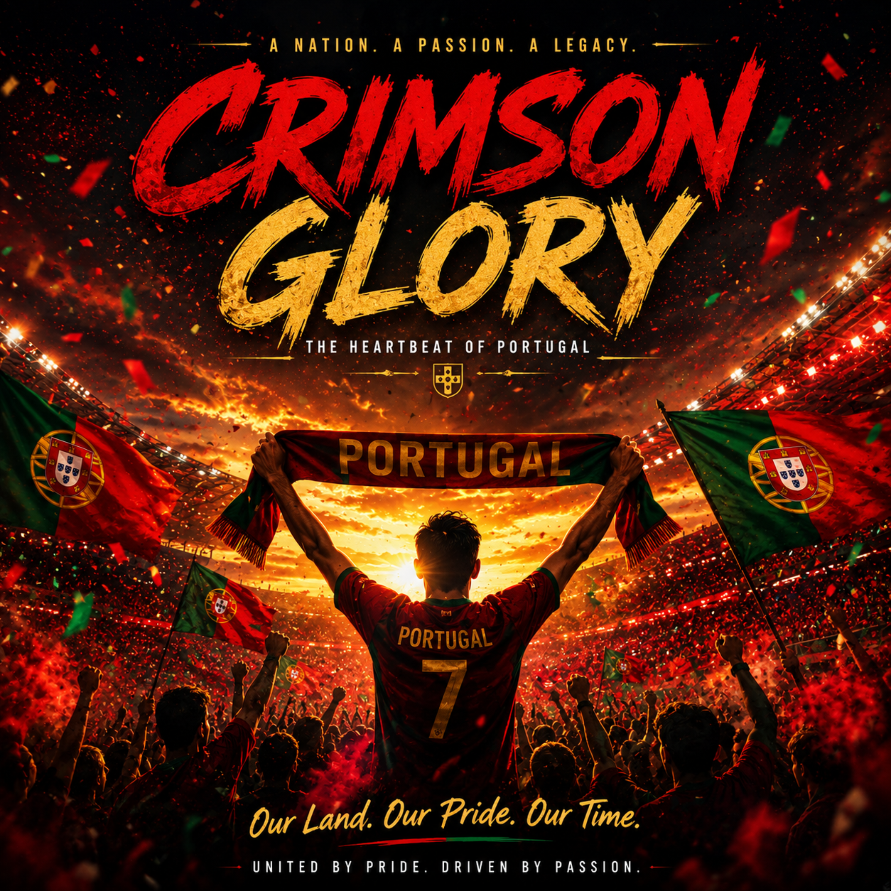 Crimson Glory (Rise of the Crimson Tide) by Rabiul Karim cover art
