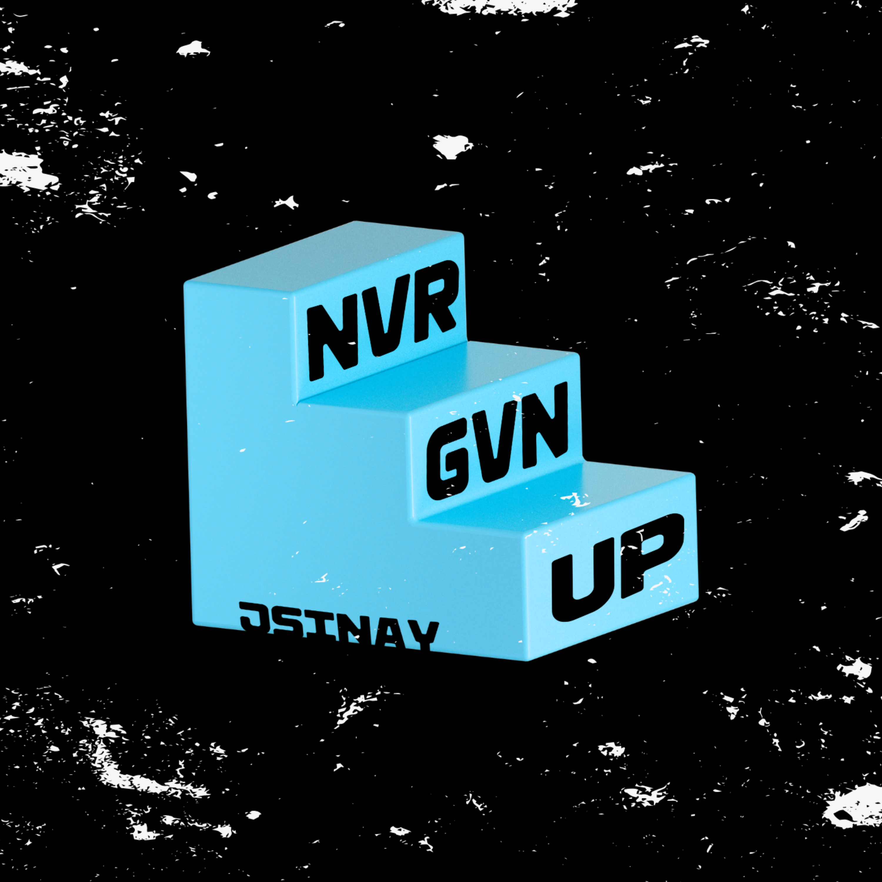 NVR GVN UP artwork