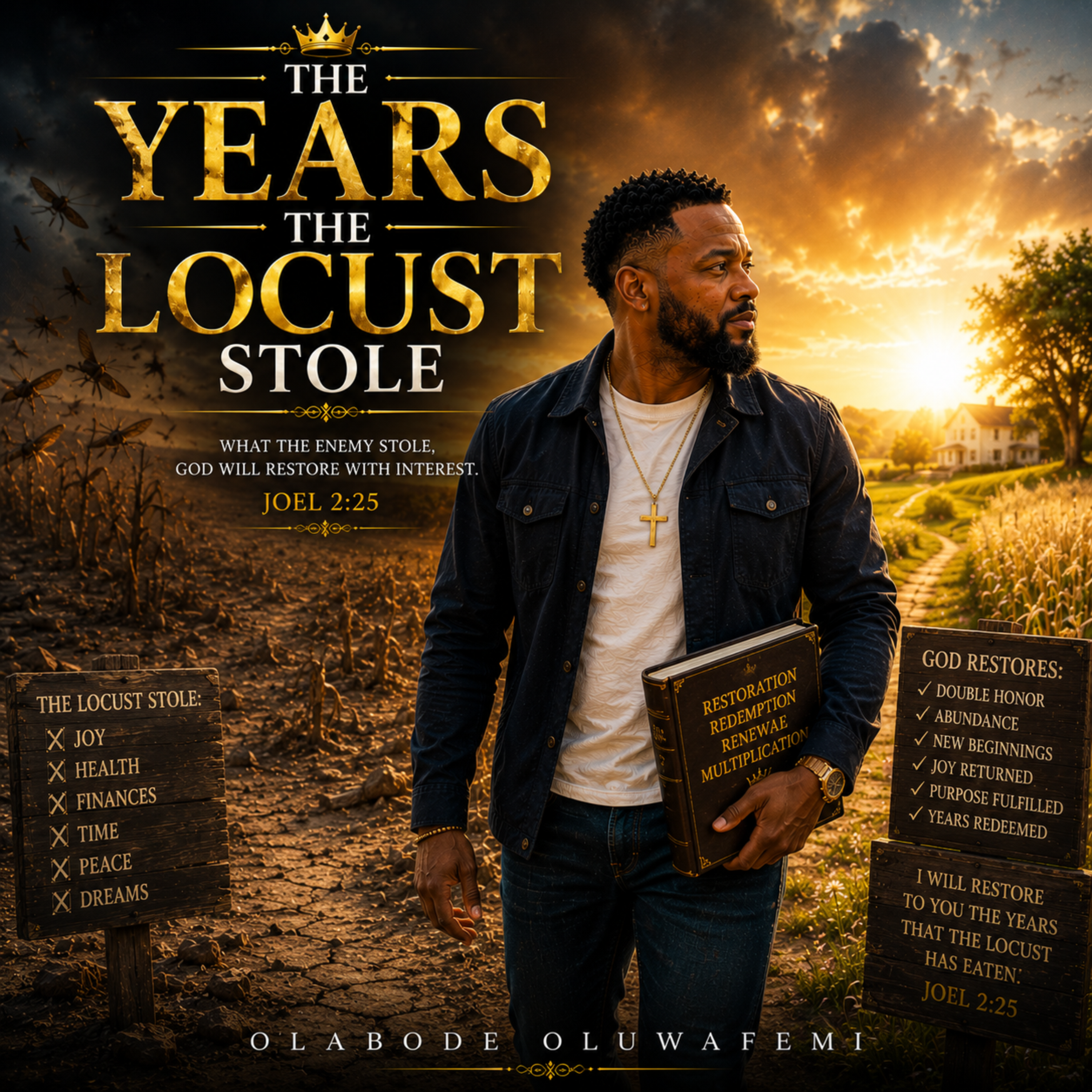 The Years the Locust Stole by olabode oluwafemi cover art