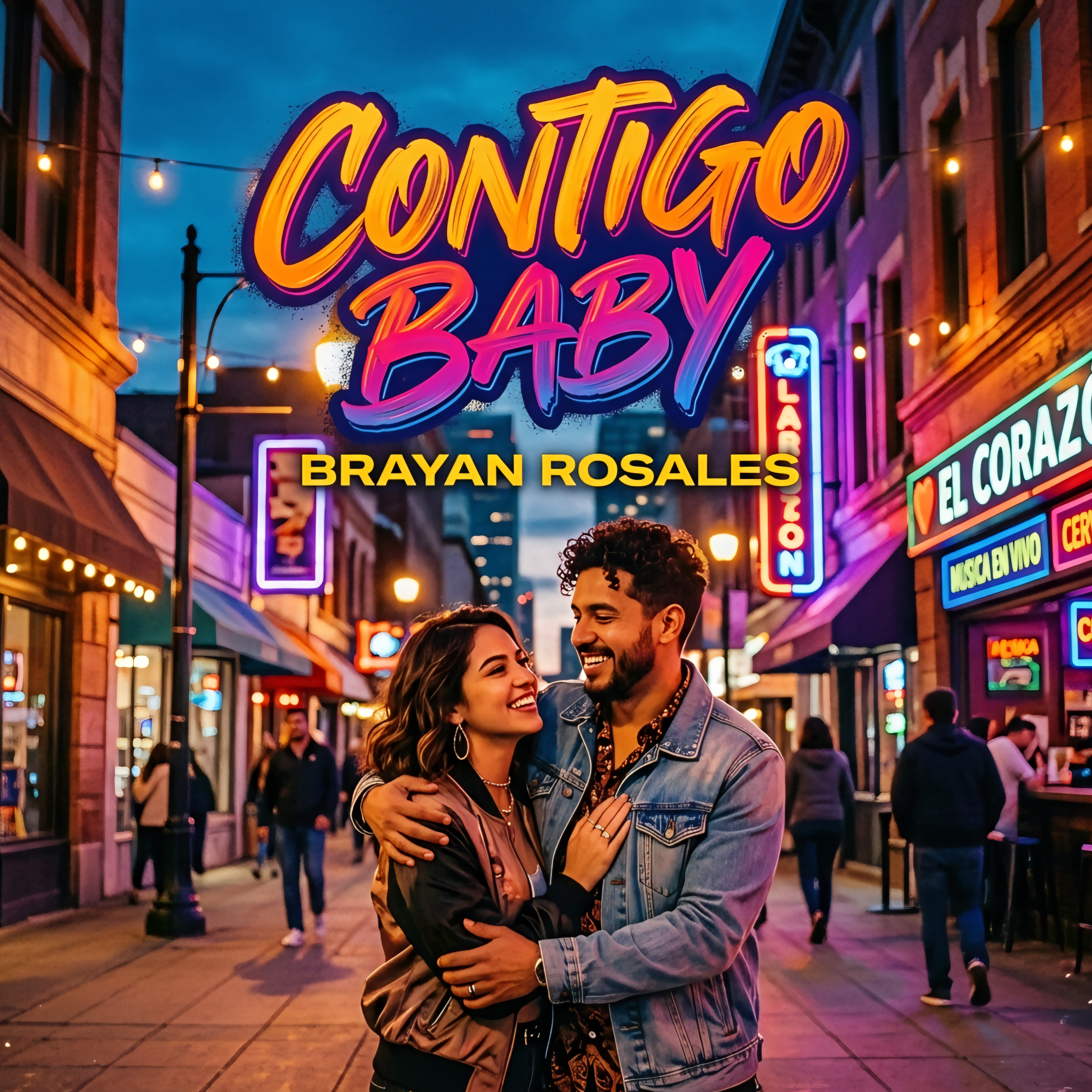 contigo baby by Brayan Rosales cover art