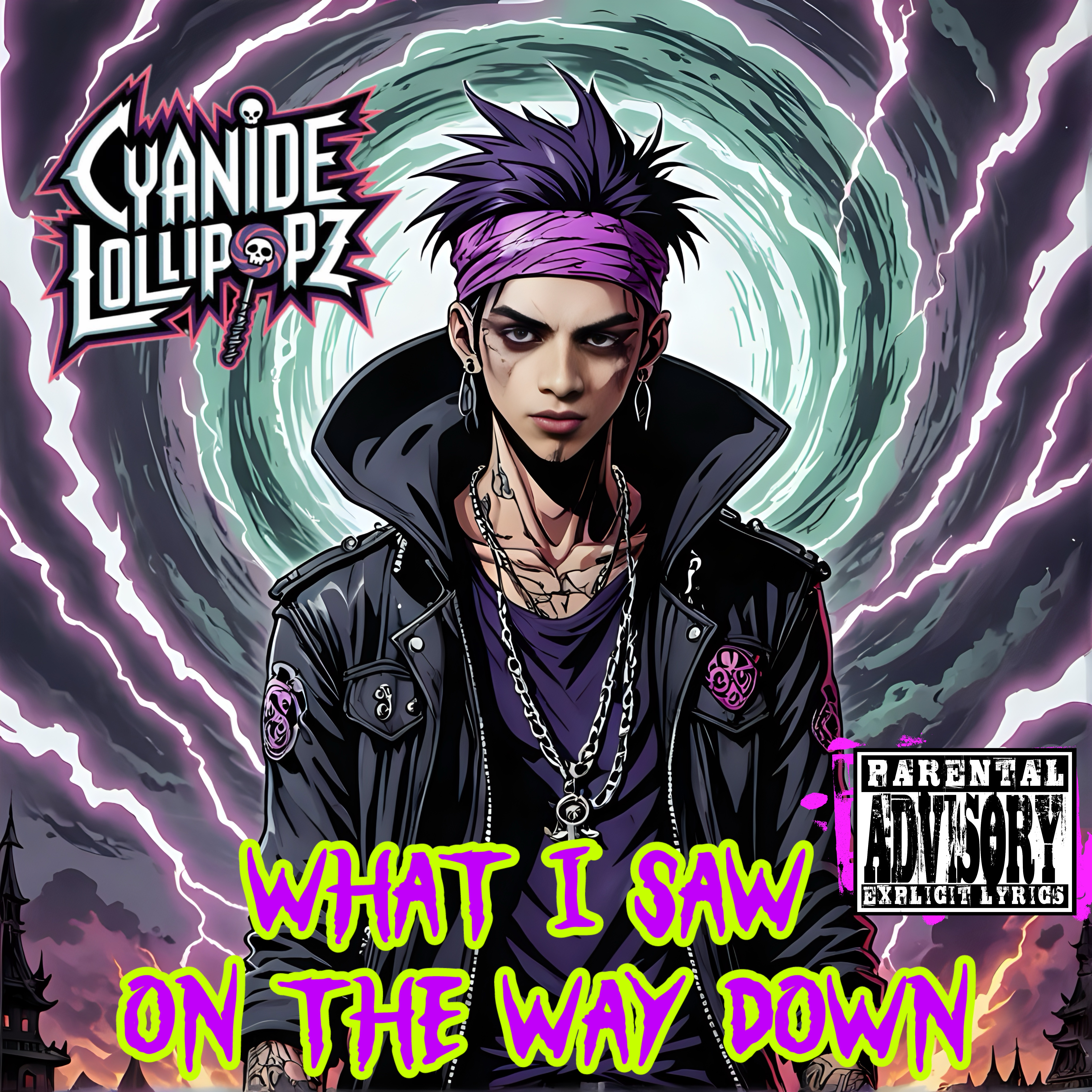 What I Saw on the Way Down artwork