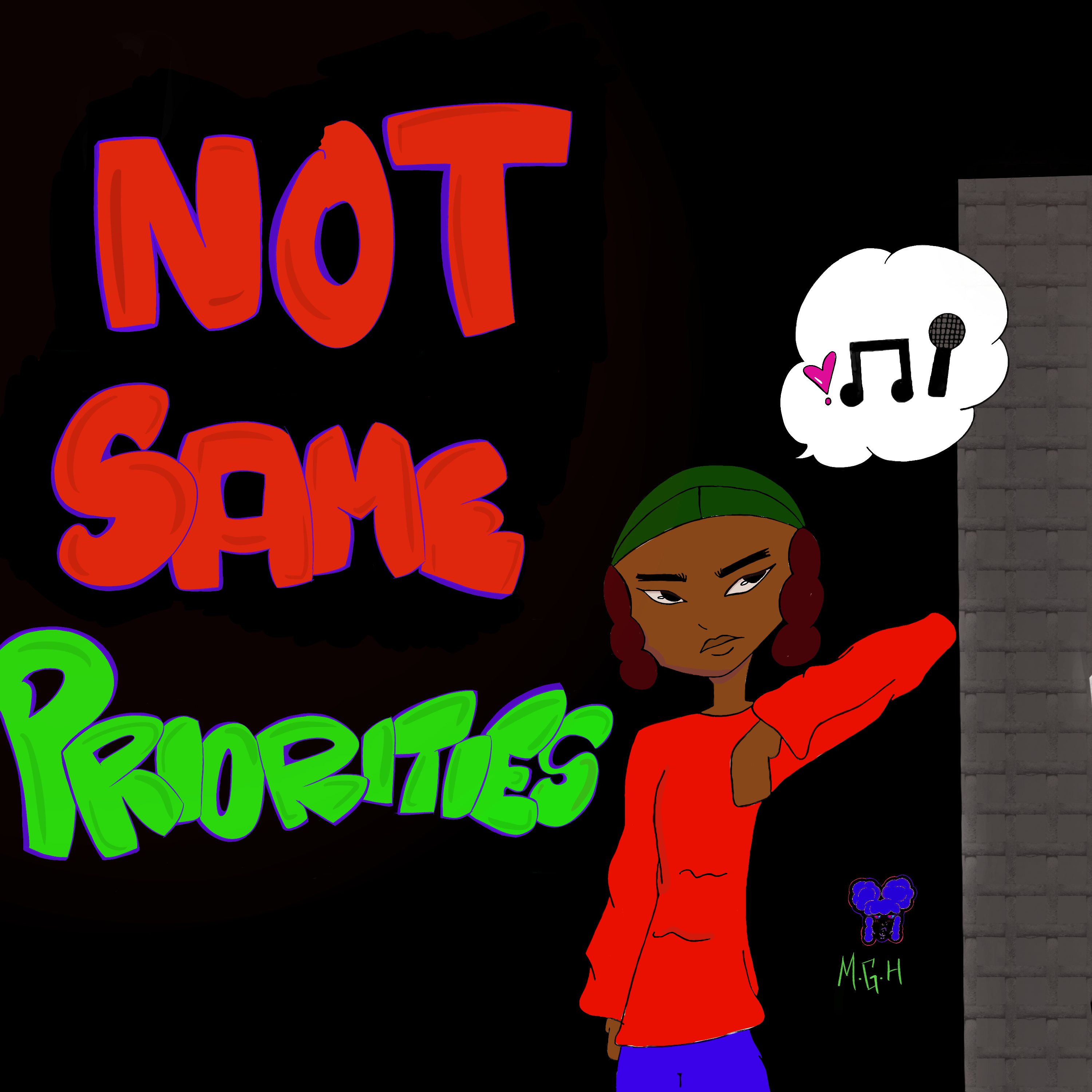 Not Same Priorities artwork