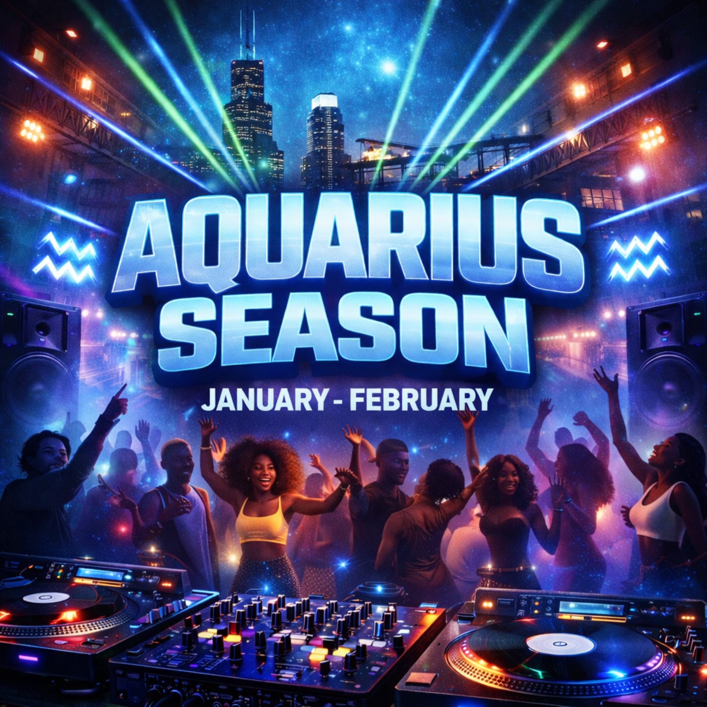 AQUARIUS SEASON artwork