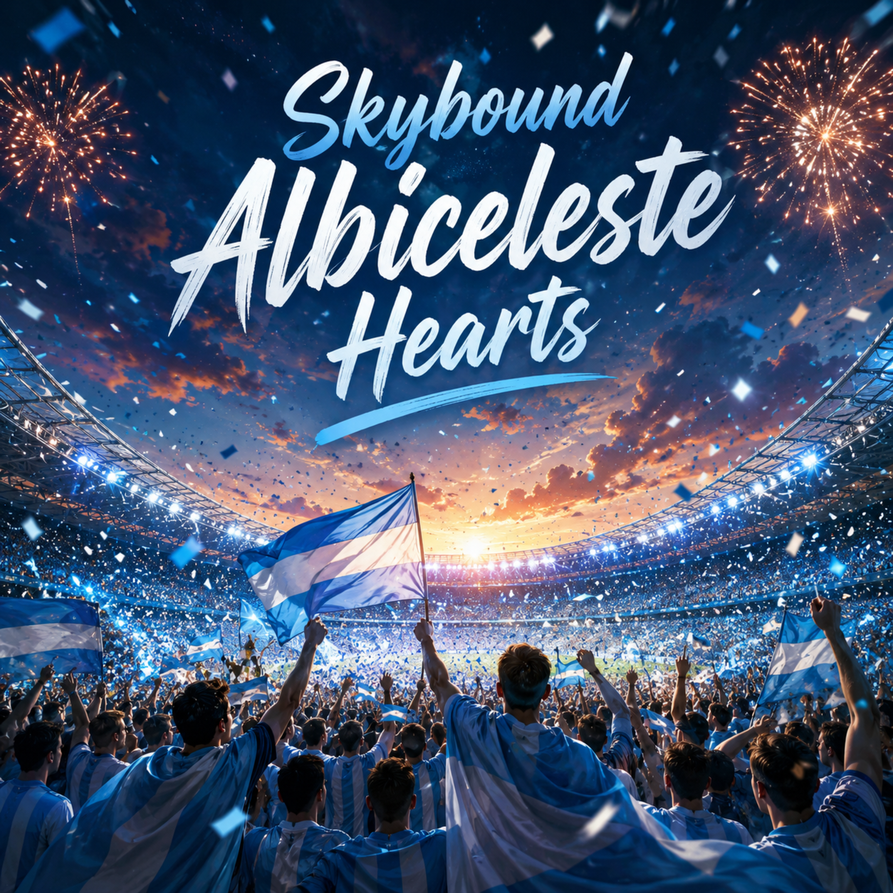 Skybound Albiceleste Hearts (Argentina) by Rabiul Karim cover art
