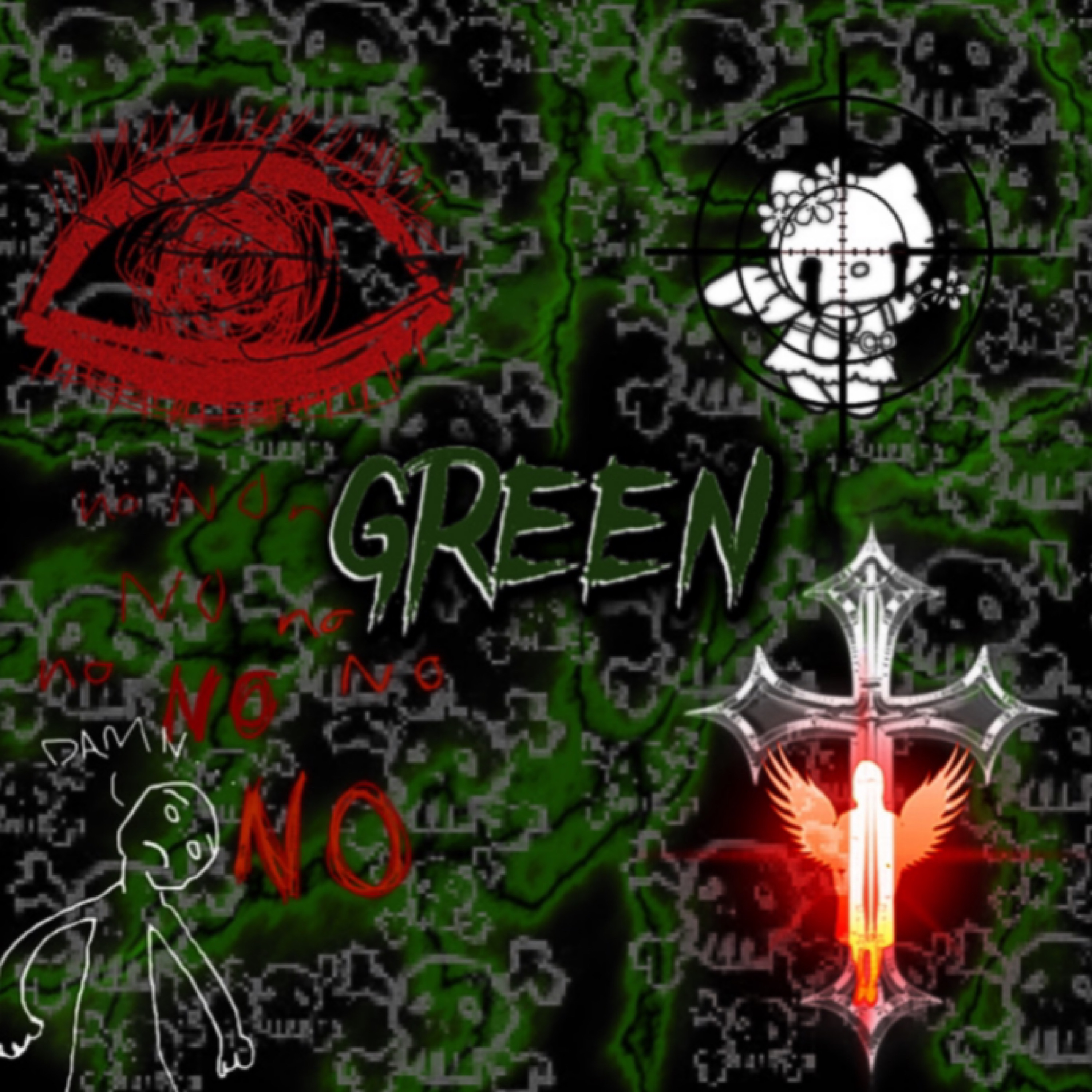 Green artwork