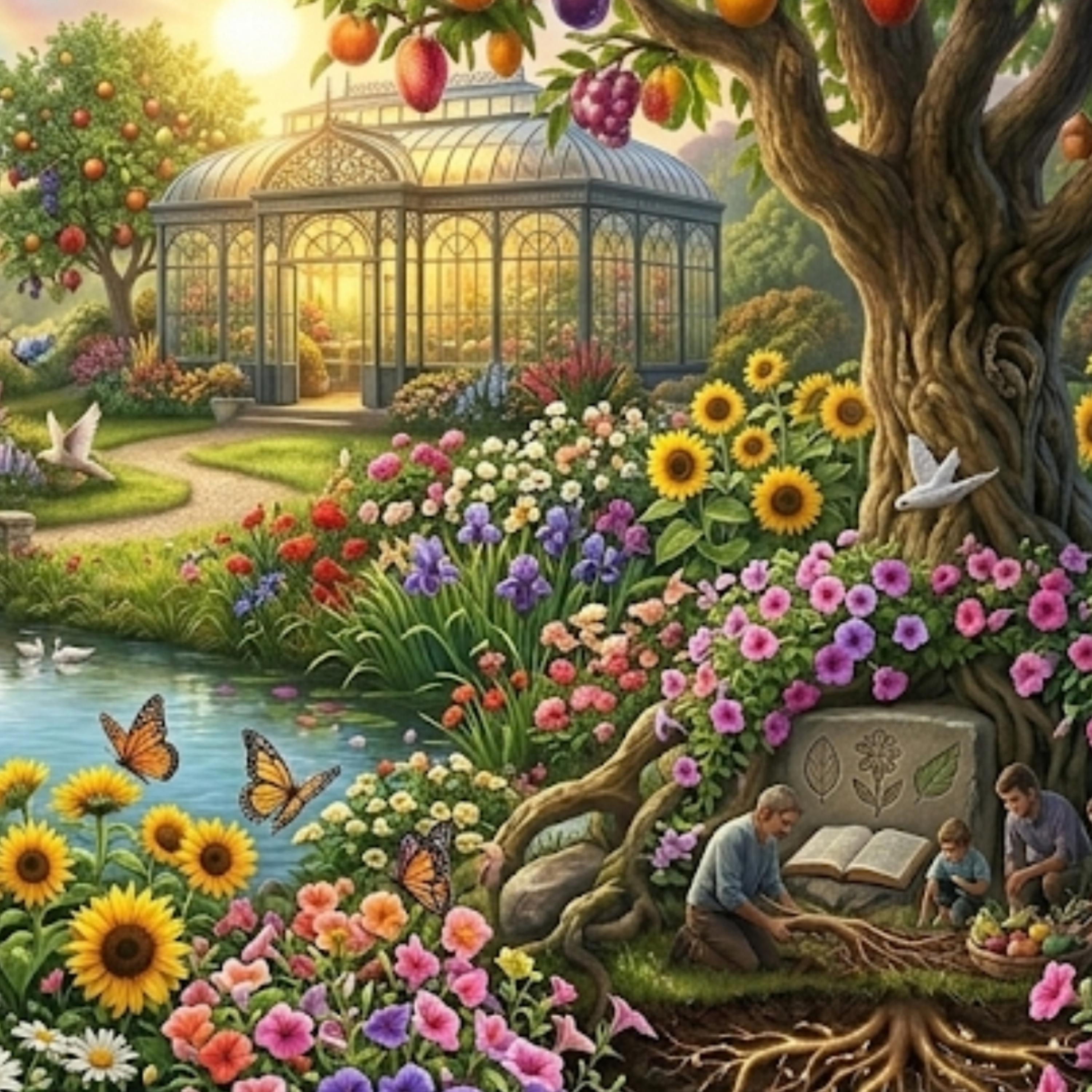 The Flower of My Garden. artwork