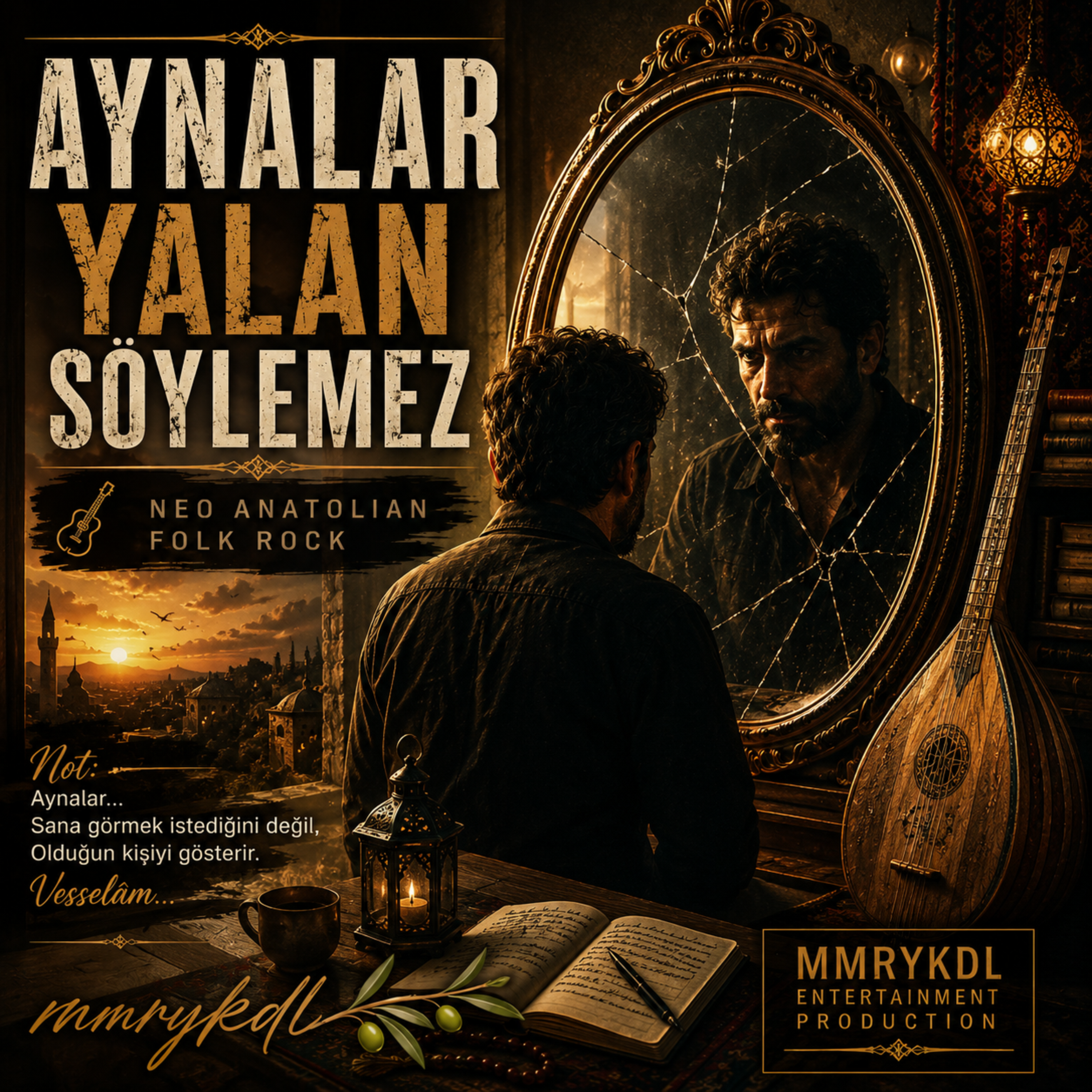 AYNALAR YALAN SÖYLEMEZ (Neo Anatolian Folk Rock) by MMRYKDL cover art