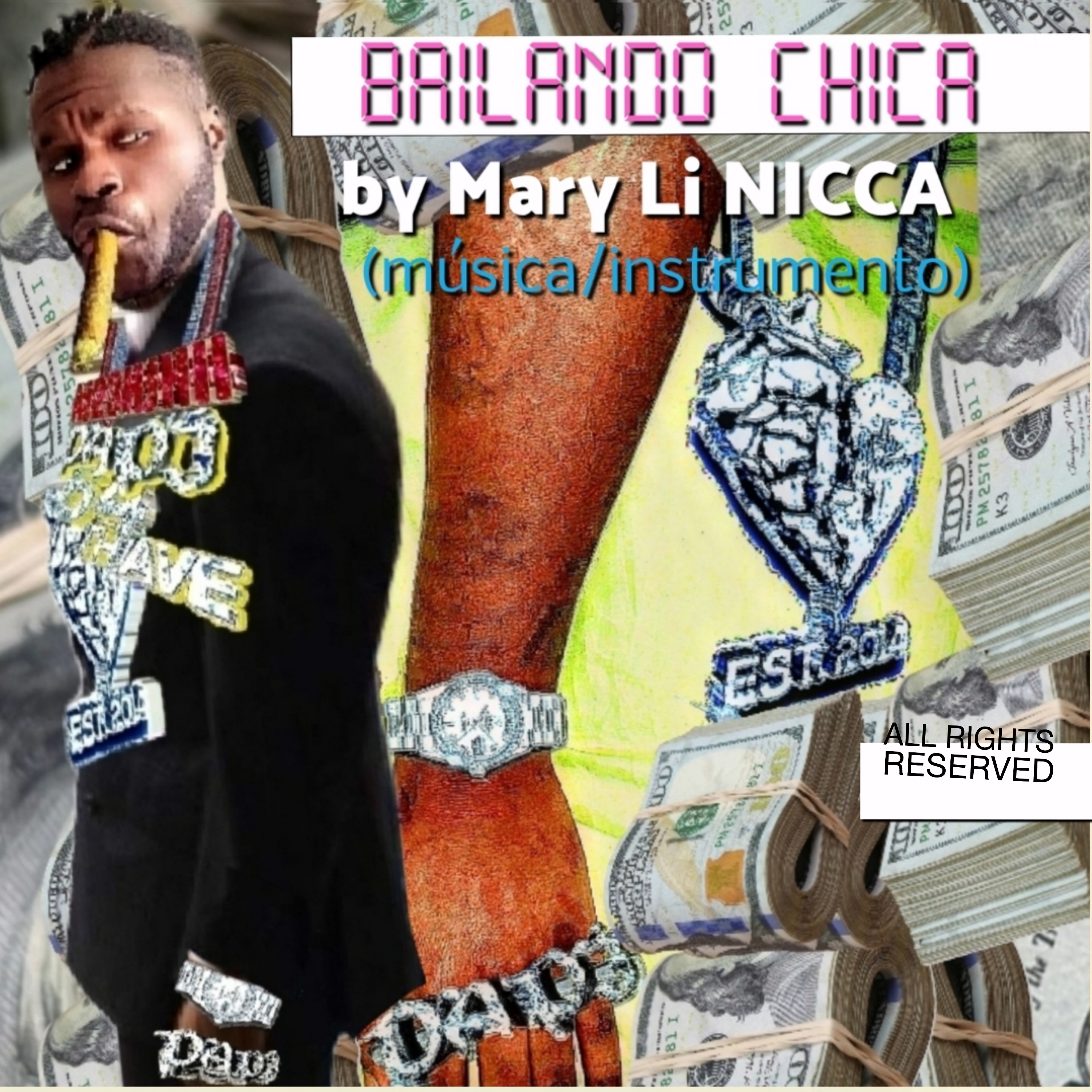 Bailando chica artwork