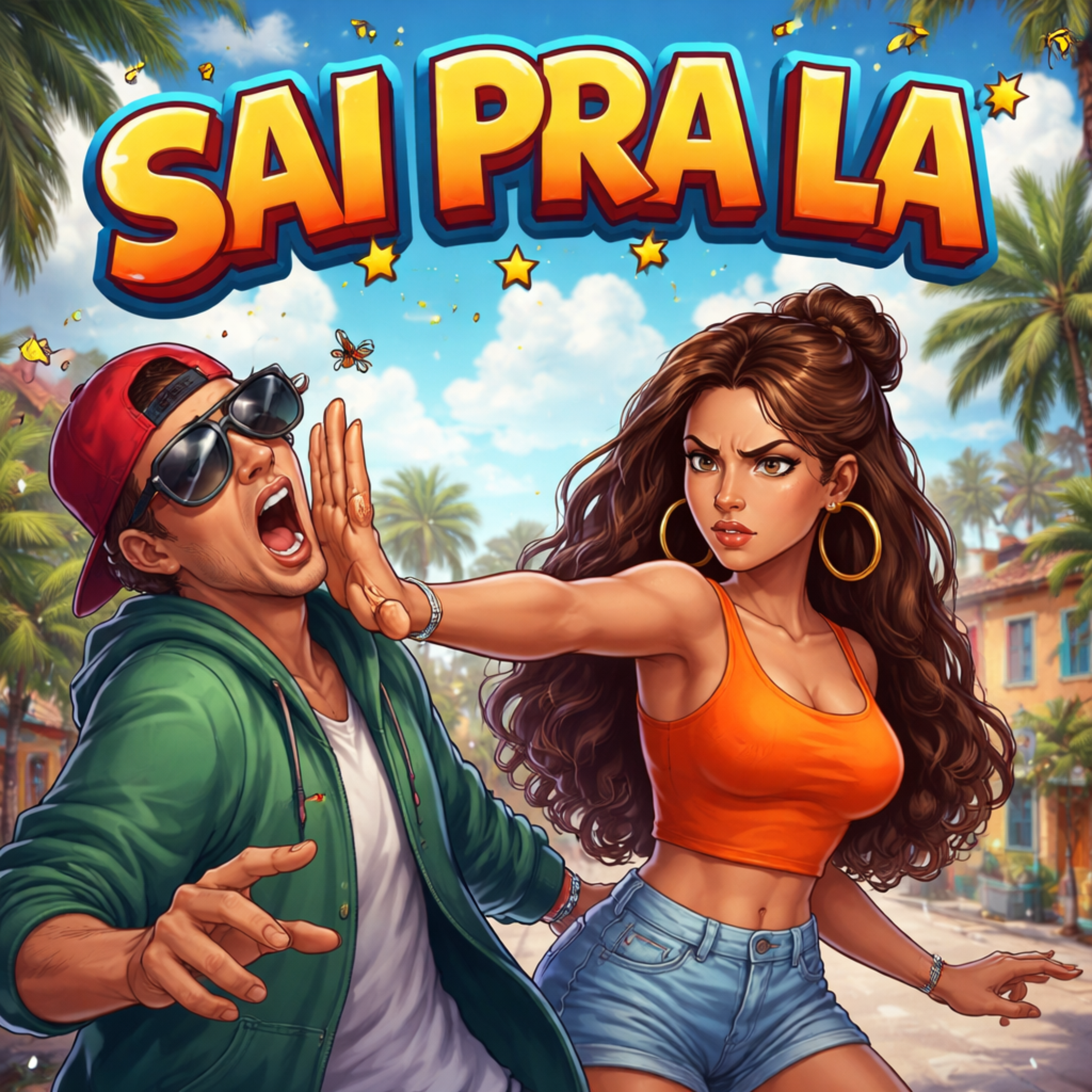 Sai pra lá! artwork