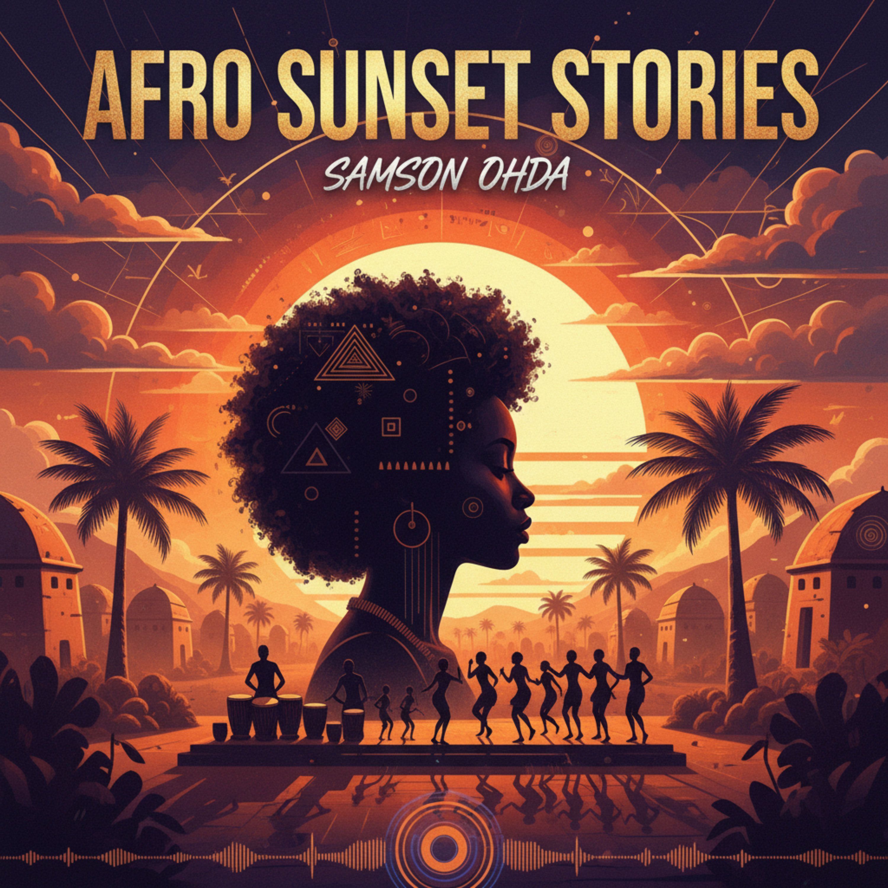 Afro Sunset Stories by Samson Ohda  cover art