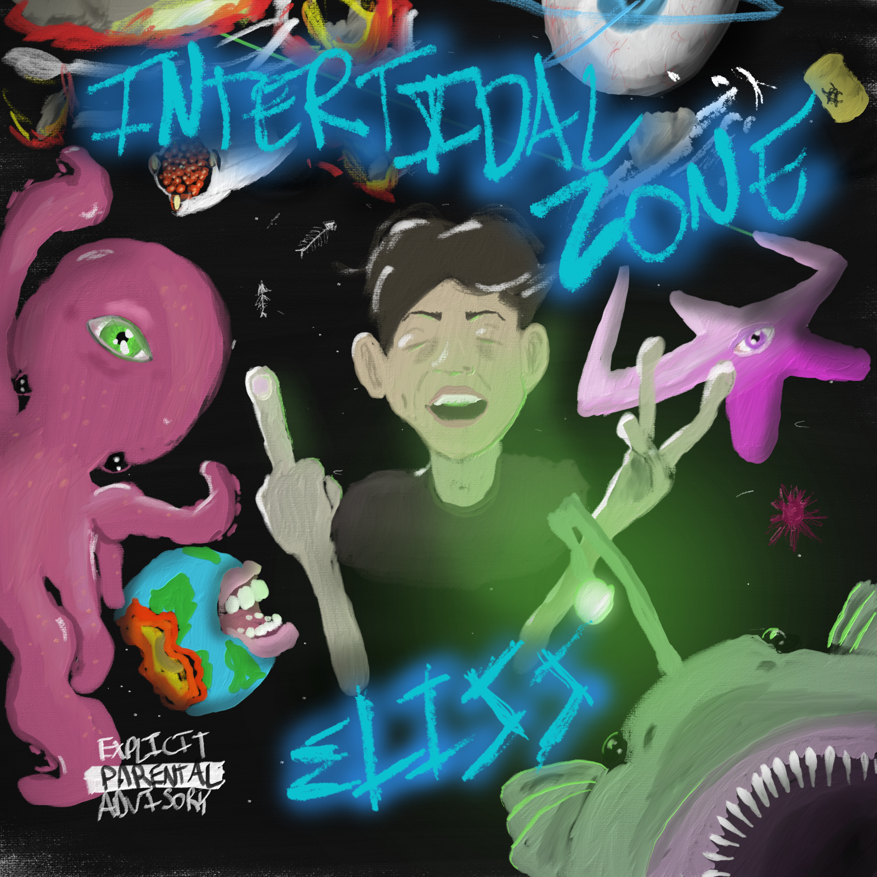 INTERTIDAL ZONE by 3LISS cover art