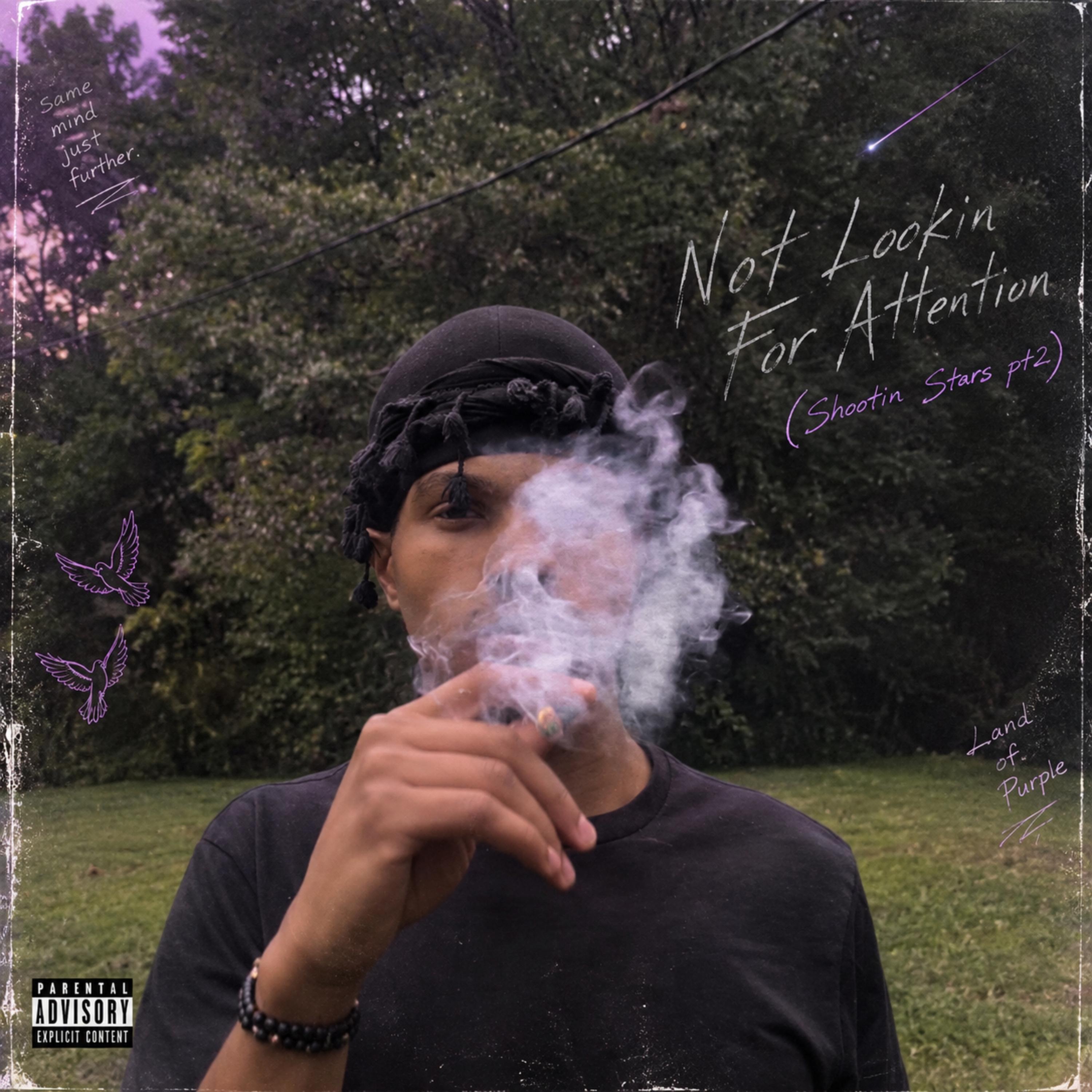 not lookin for attention (shootin stars pt2) by Aaron Kinnemore cover art