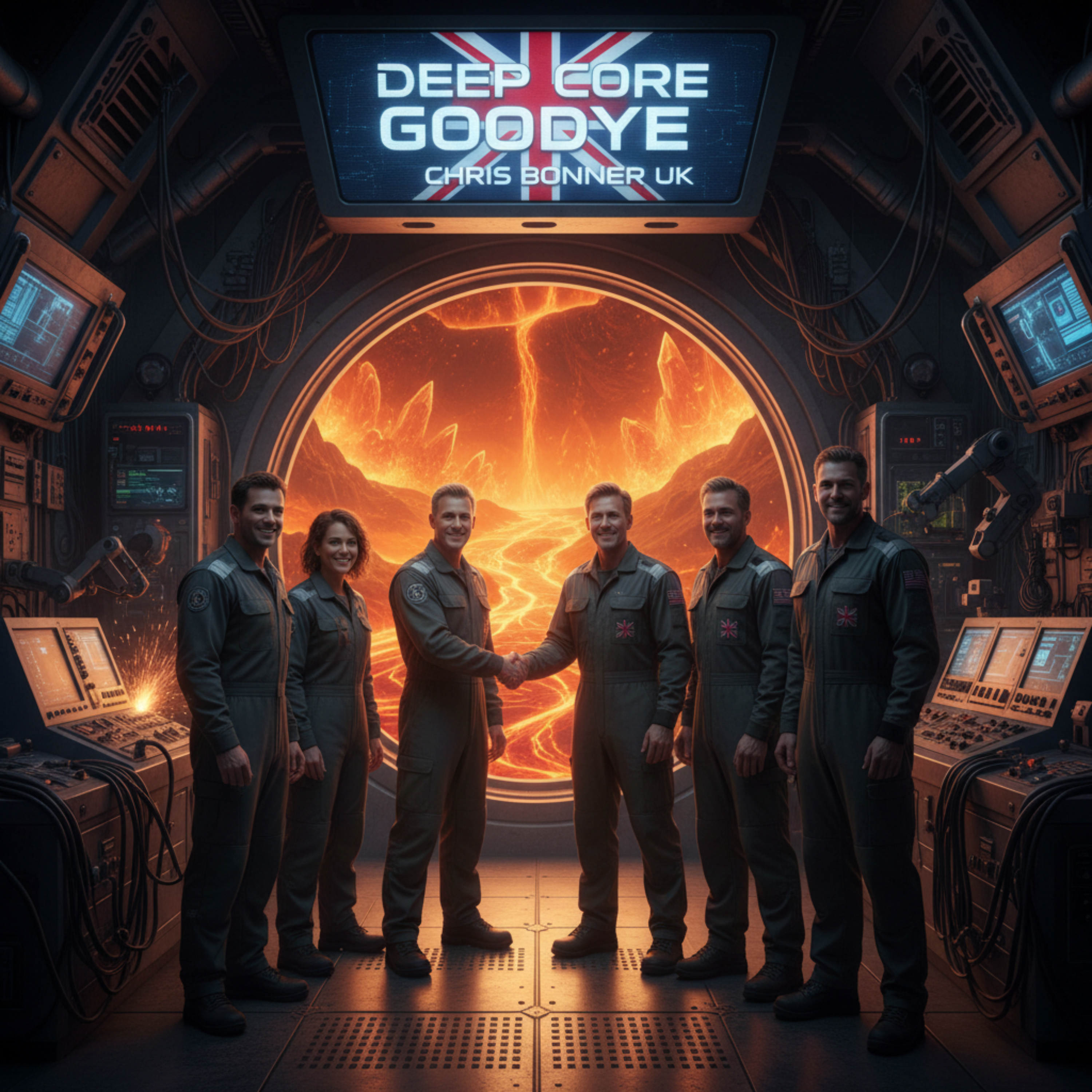 Deep Core Goodbye by Chris Bonner UK cover art