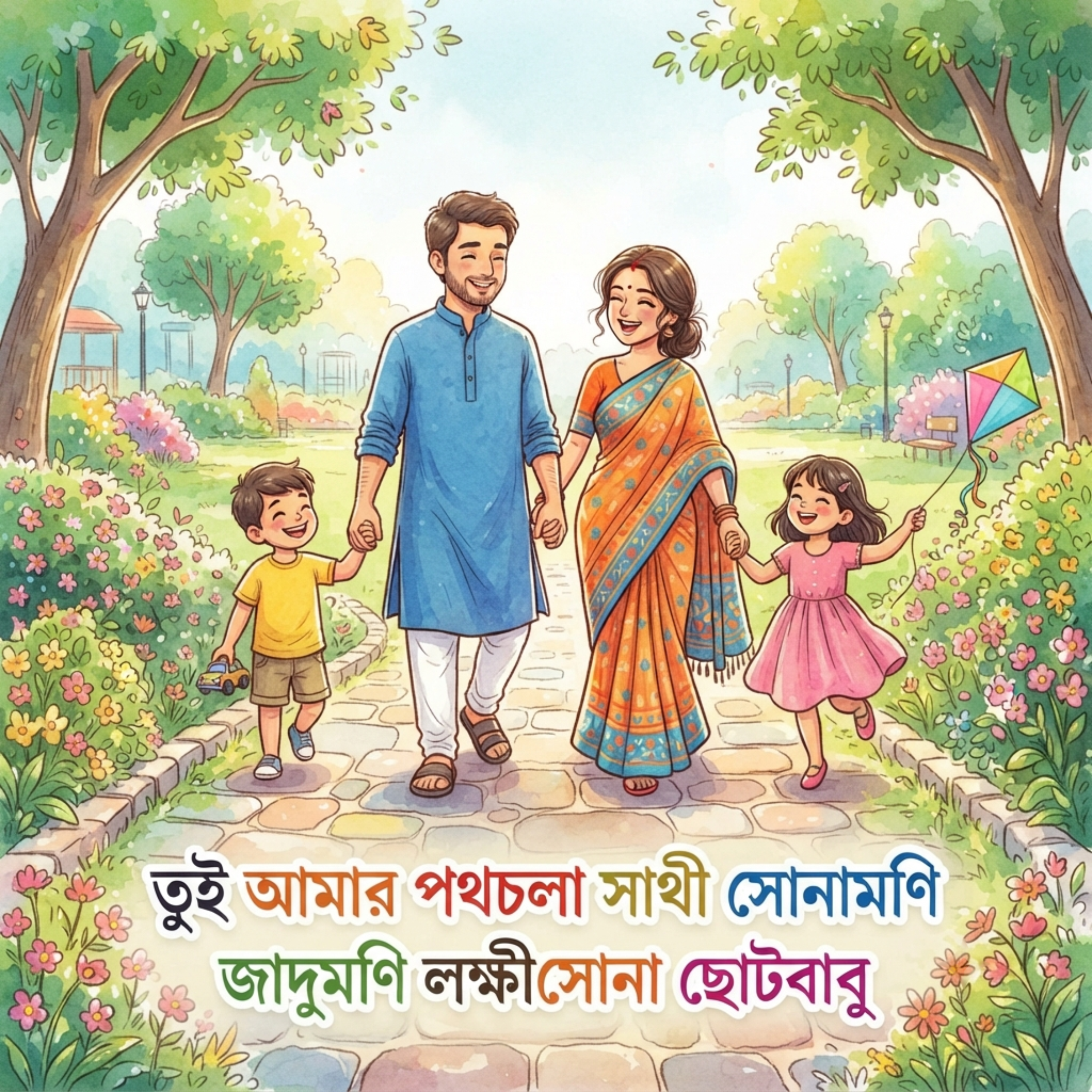 তুই আমার পথচলা সাথী সোনামণি জাদুমণি লক্ষীসোনা ছোটবাবু (Tui Amar Pothchola Sathi Sonamoni Jadumoni Lokkhi Sona Chuto Babu) by Mubin TusHar cover art