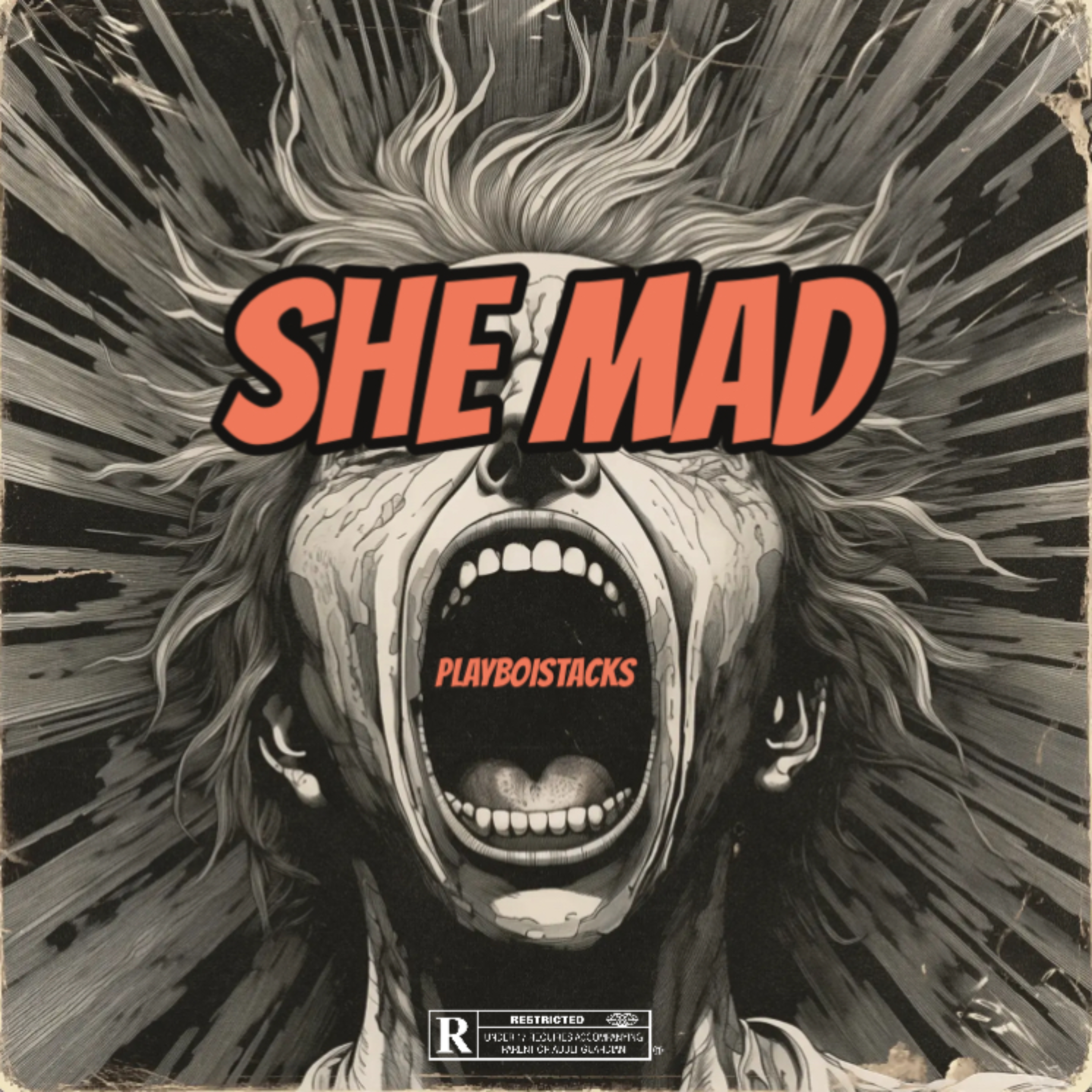 She Mad artwork