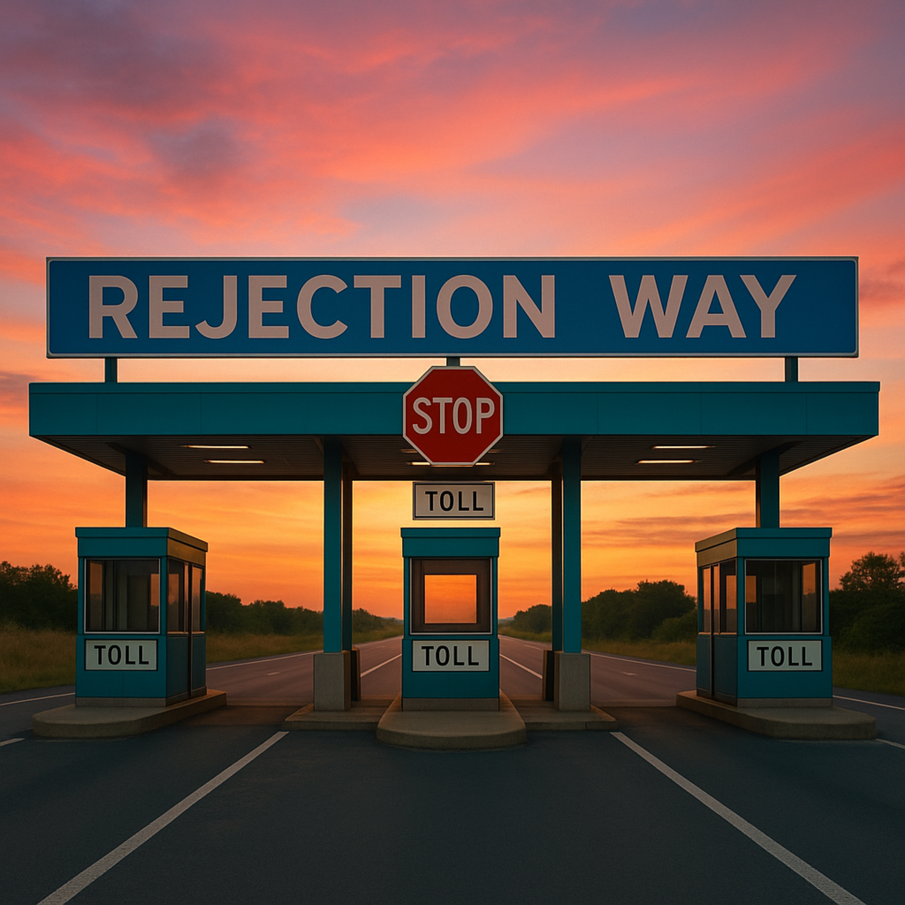 Rejection is the way artwork