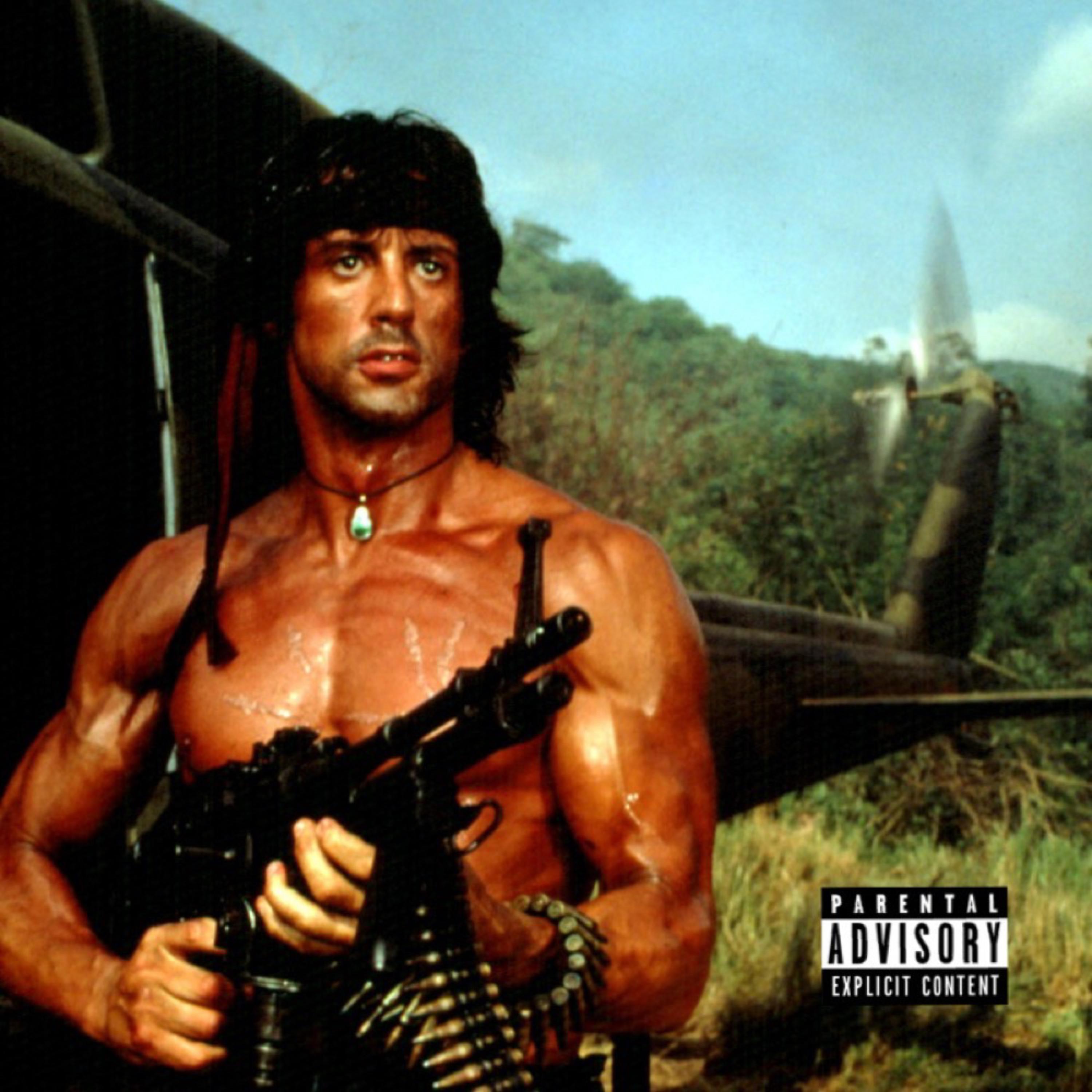 Sylvester Stallone artwork