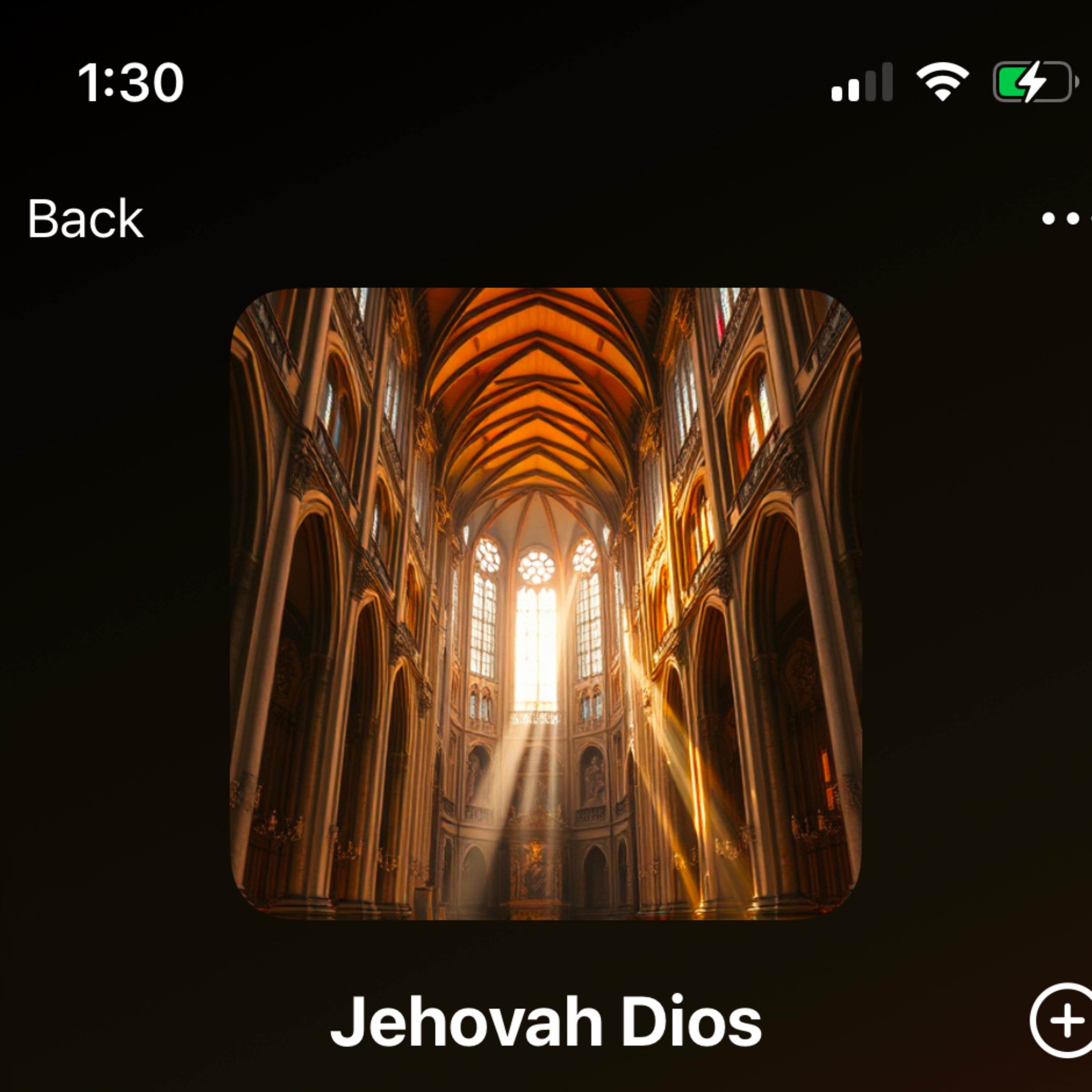 Jehovah Dios artwork