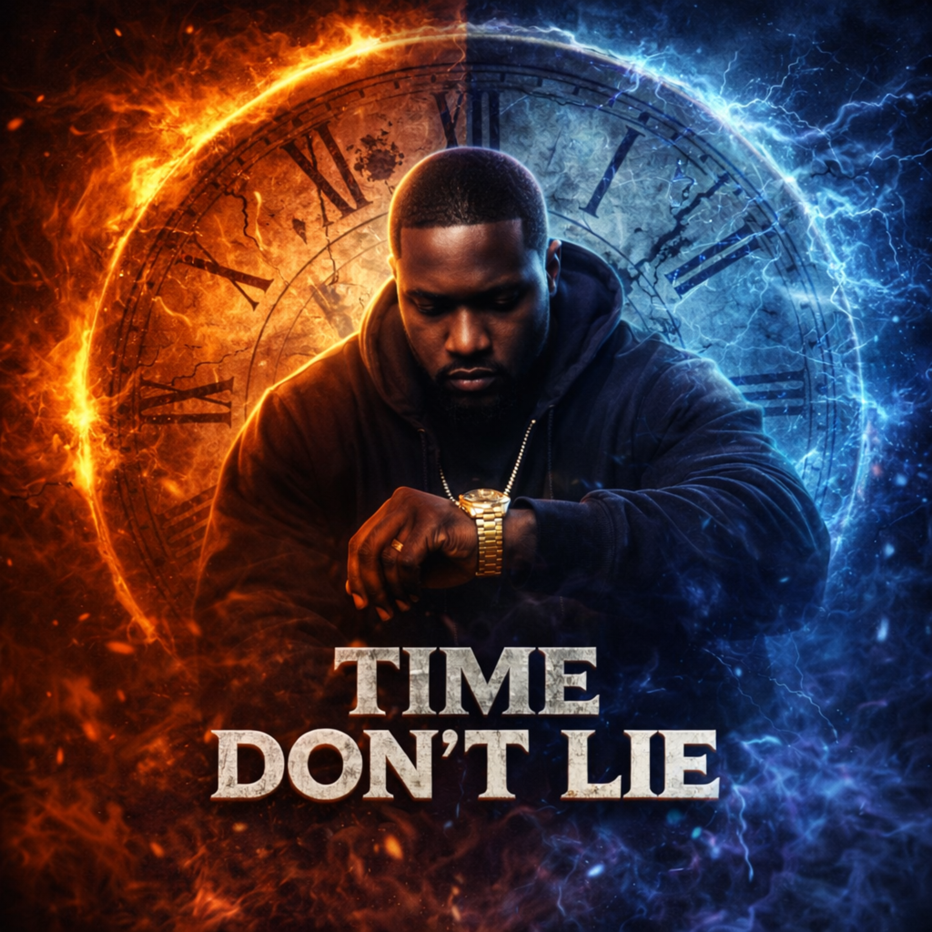 TIME DON’T LIE artwork