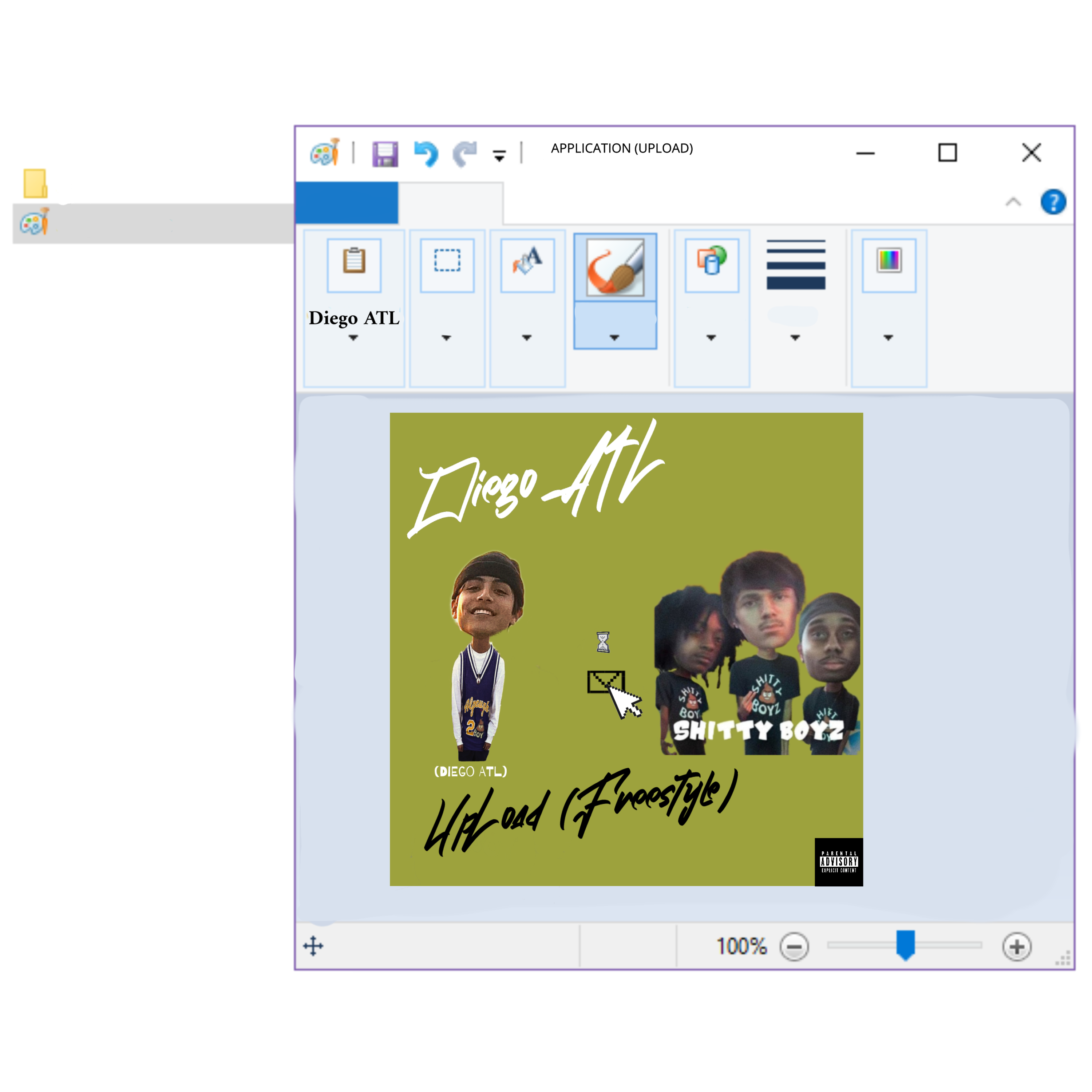 Shitty Boyz Upload Freestyle artwork