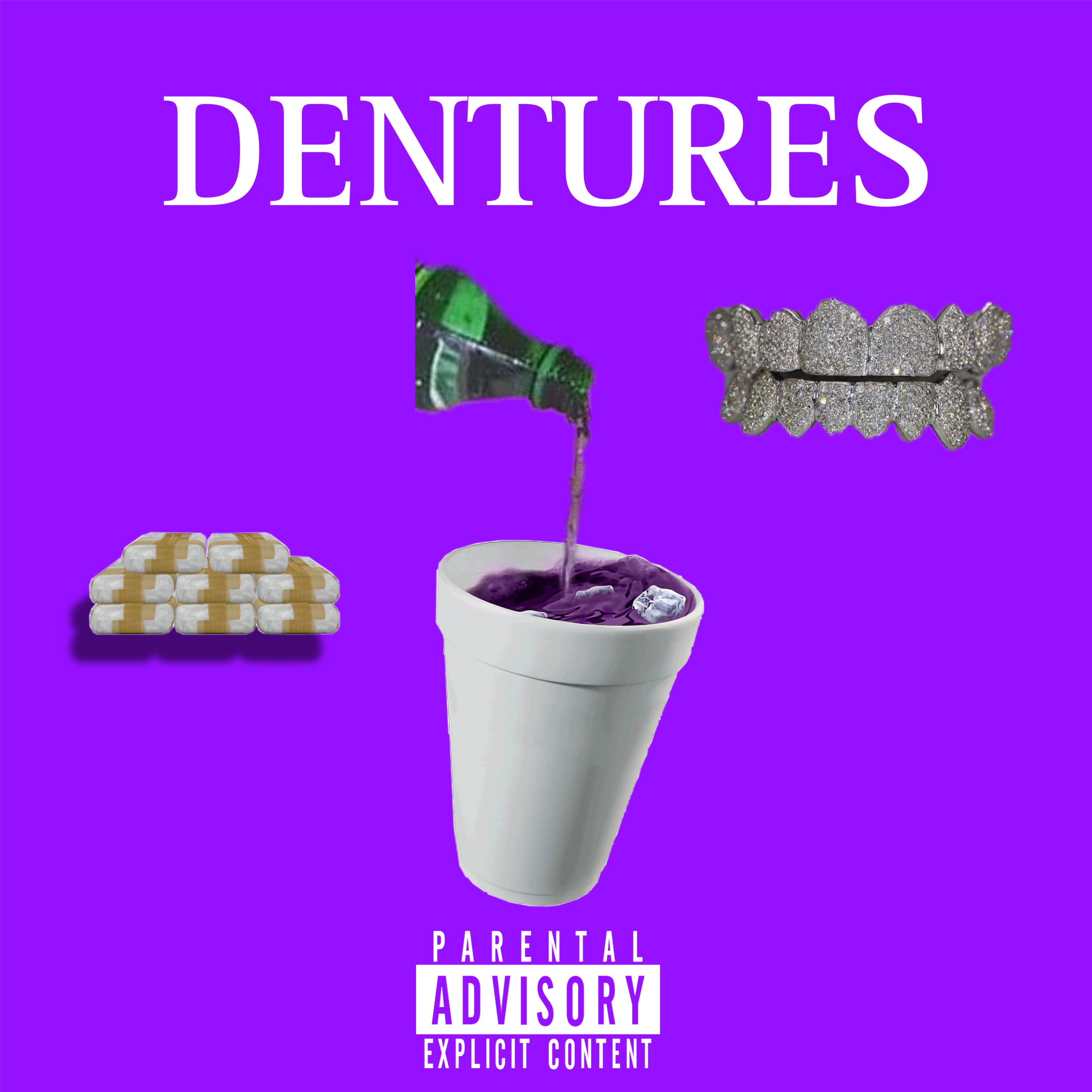 DENTURES artwork
