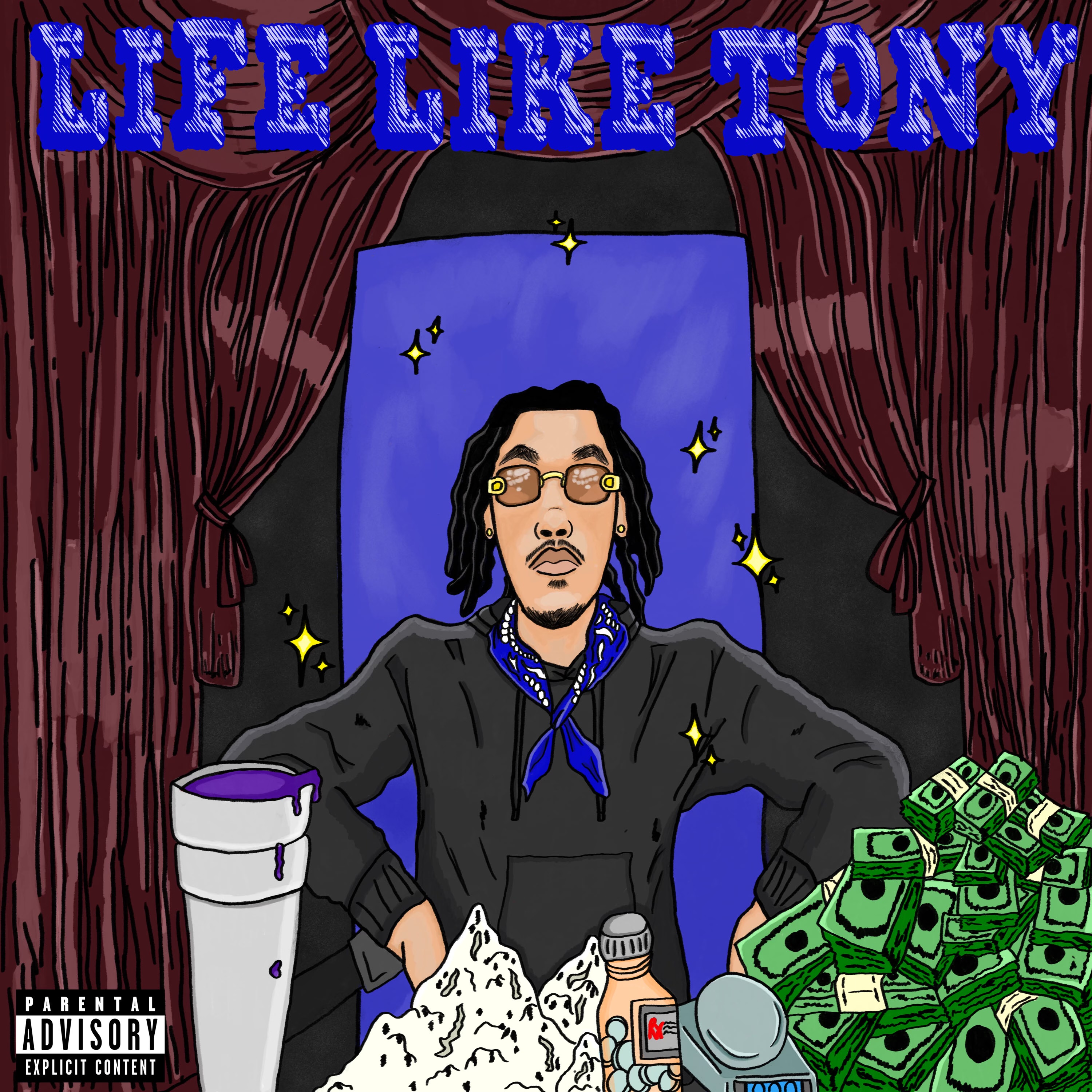 Life Like Tony artwork