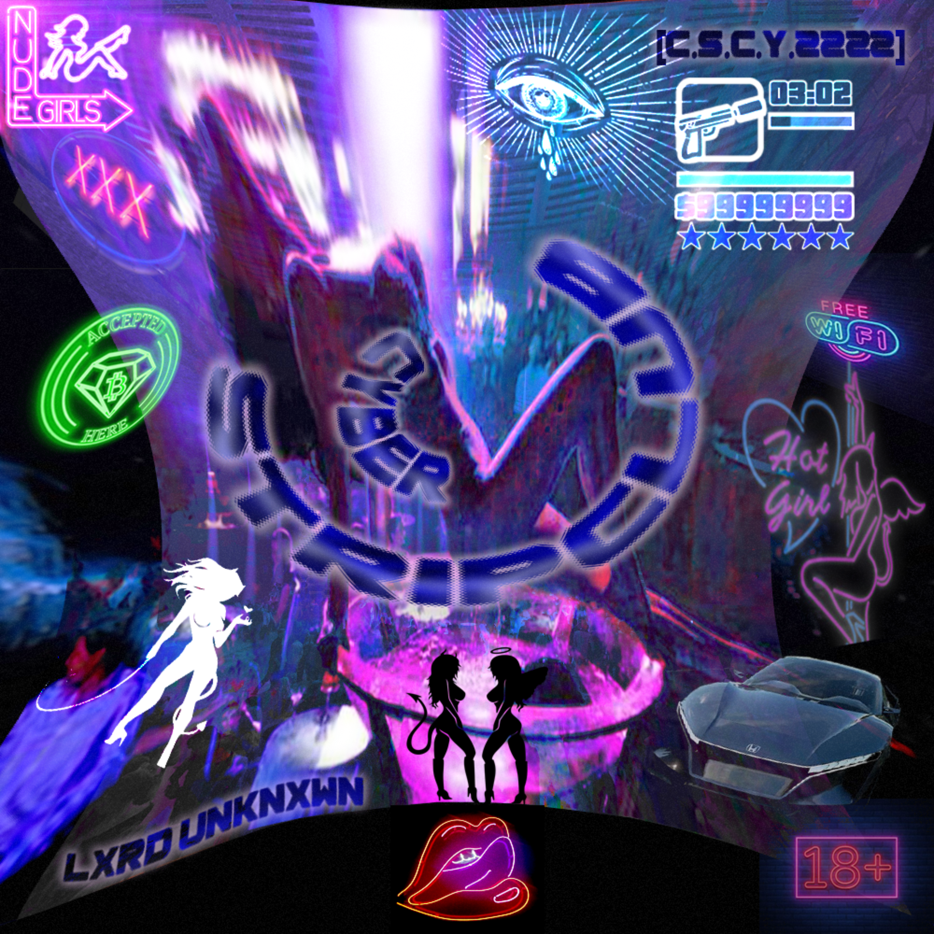 Cyber Strip Club Year 2222 (C.S.C.Y.2222) by ayo2kray cover art