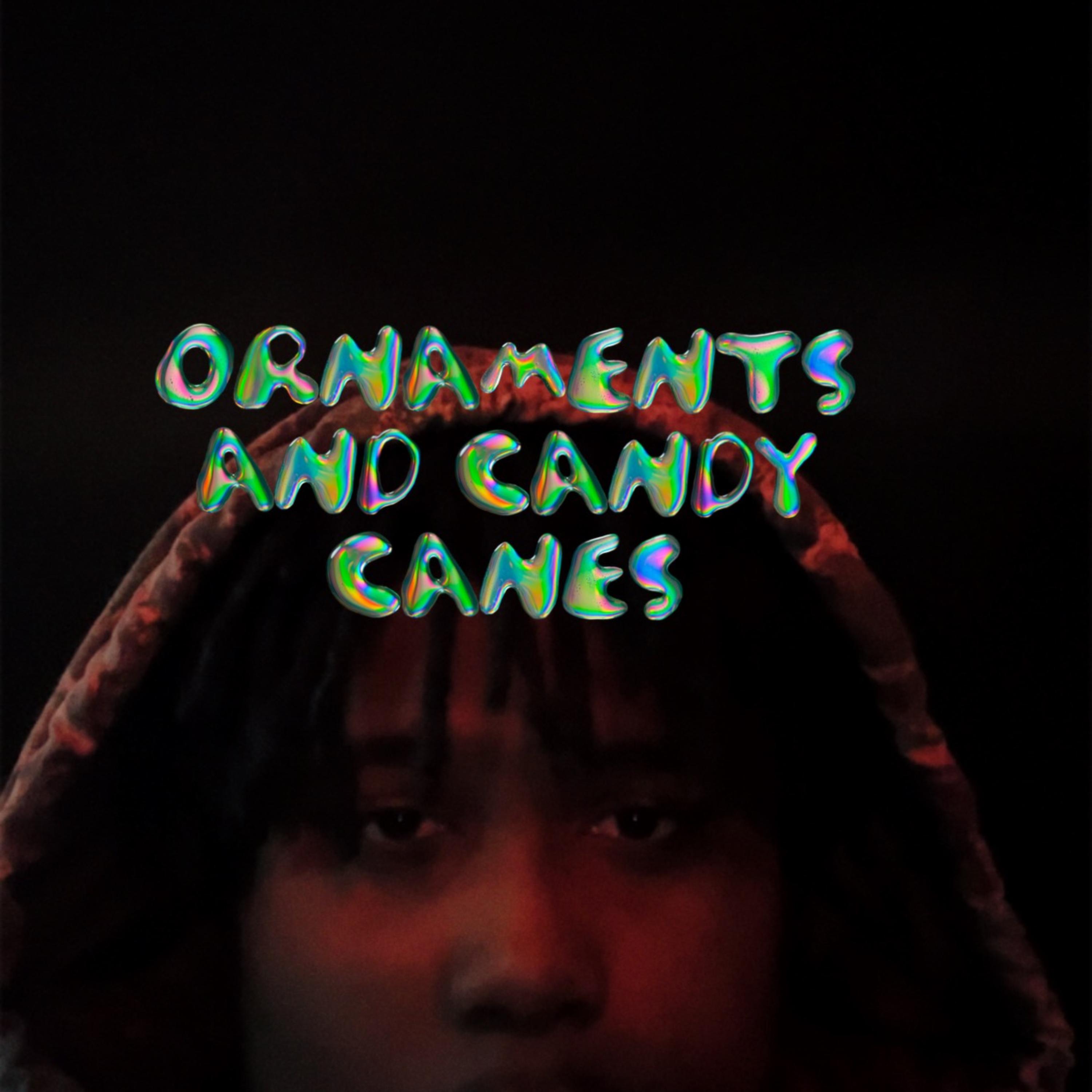 Ornaments And Candy Canes artwork