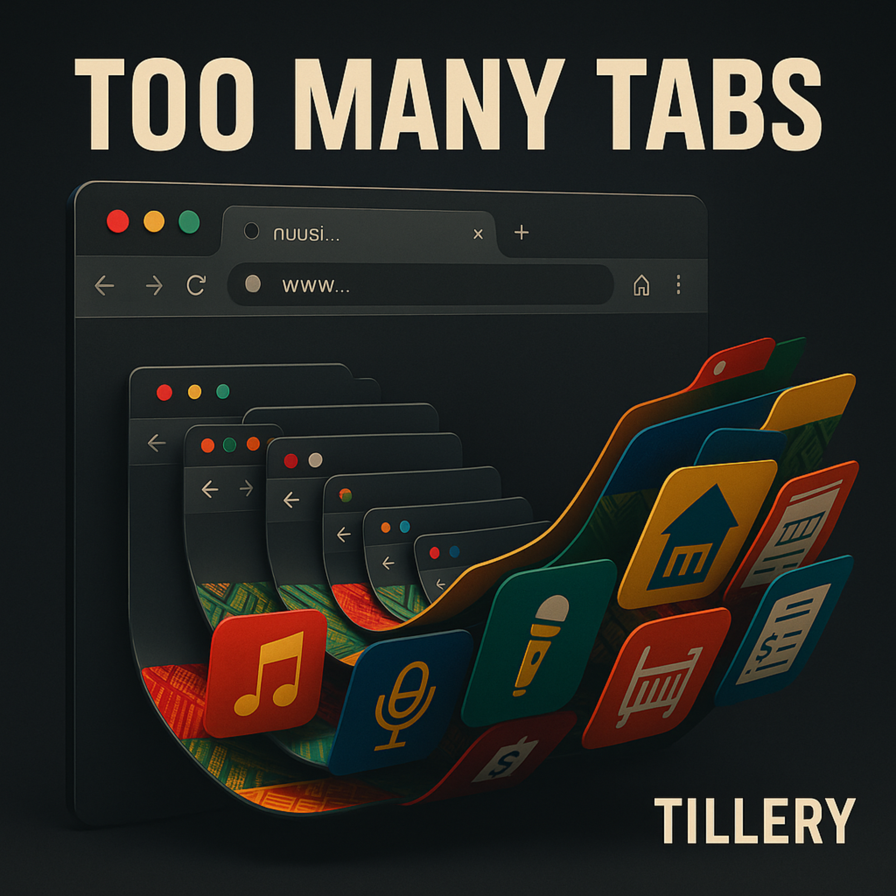 Too Many Tabs (Afro-Fusion Version) artwork
