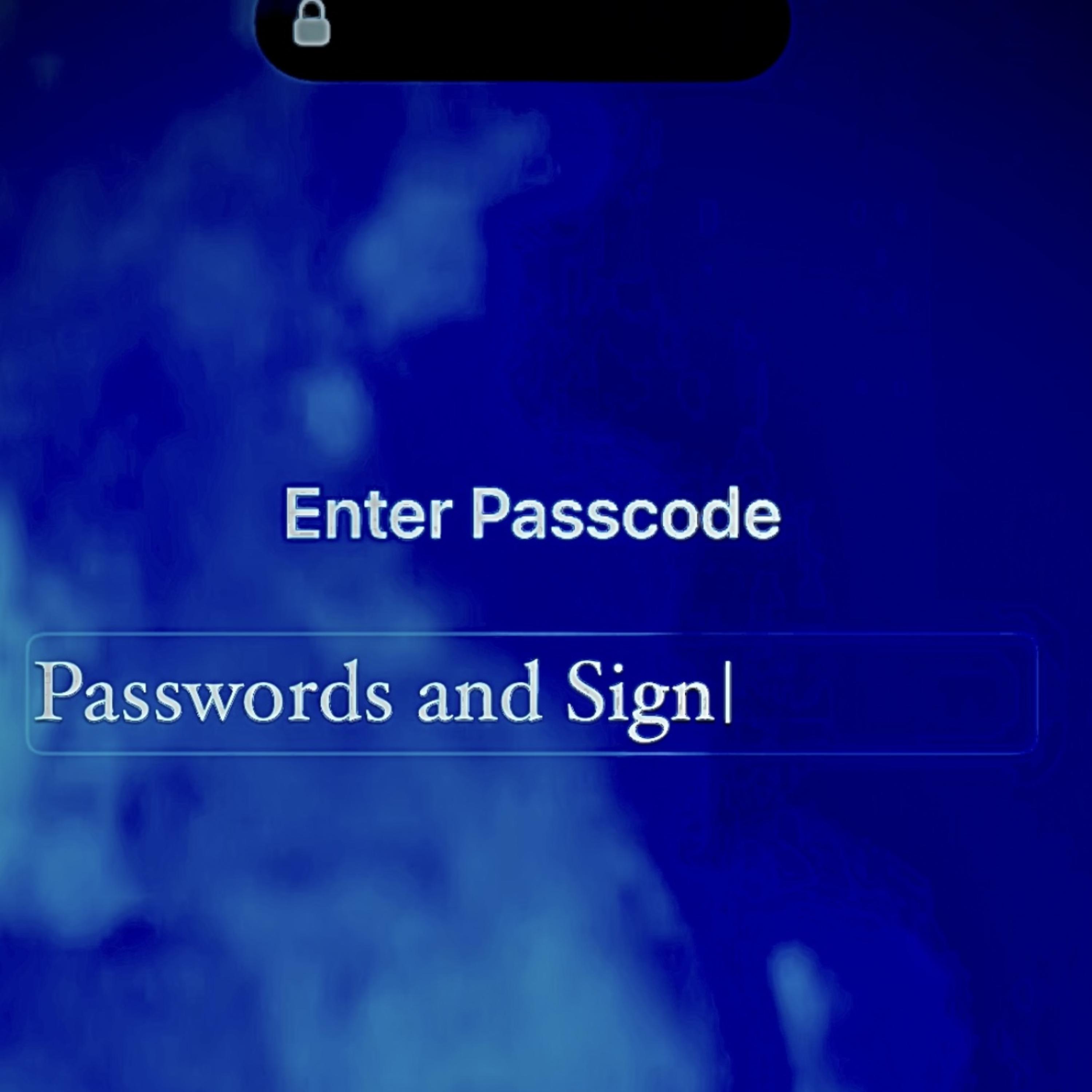Passwords And Sign| artwork