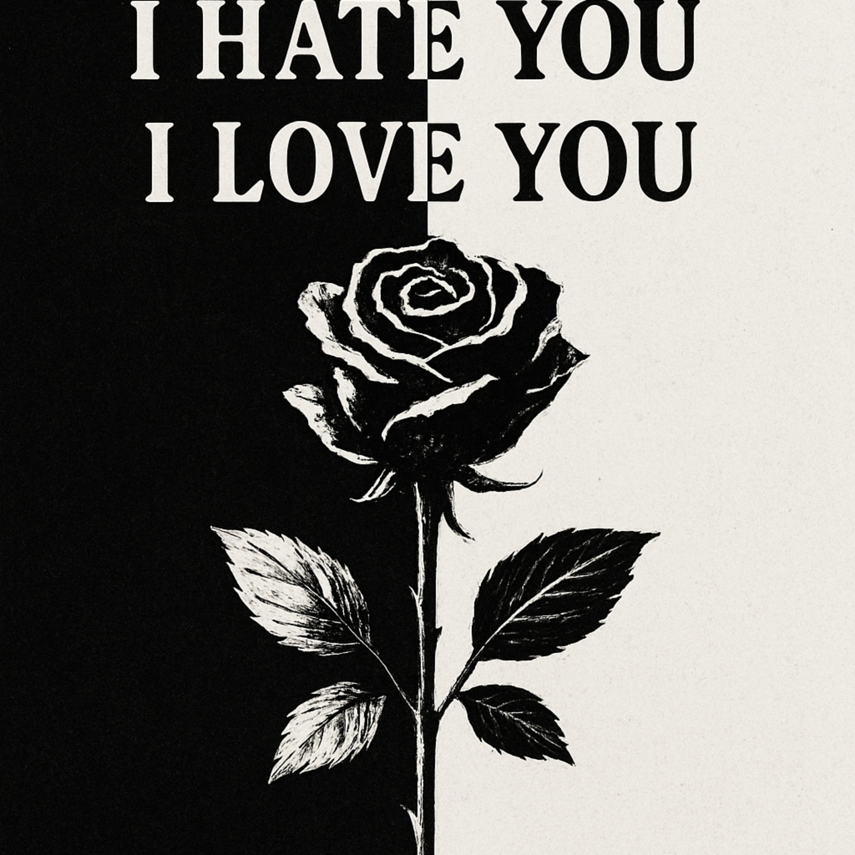 I Hate You, I Love You artwork