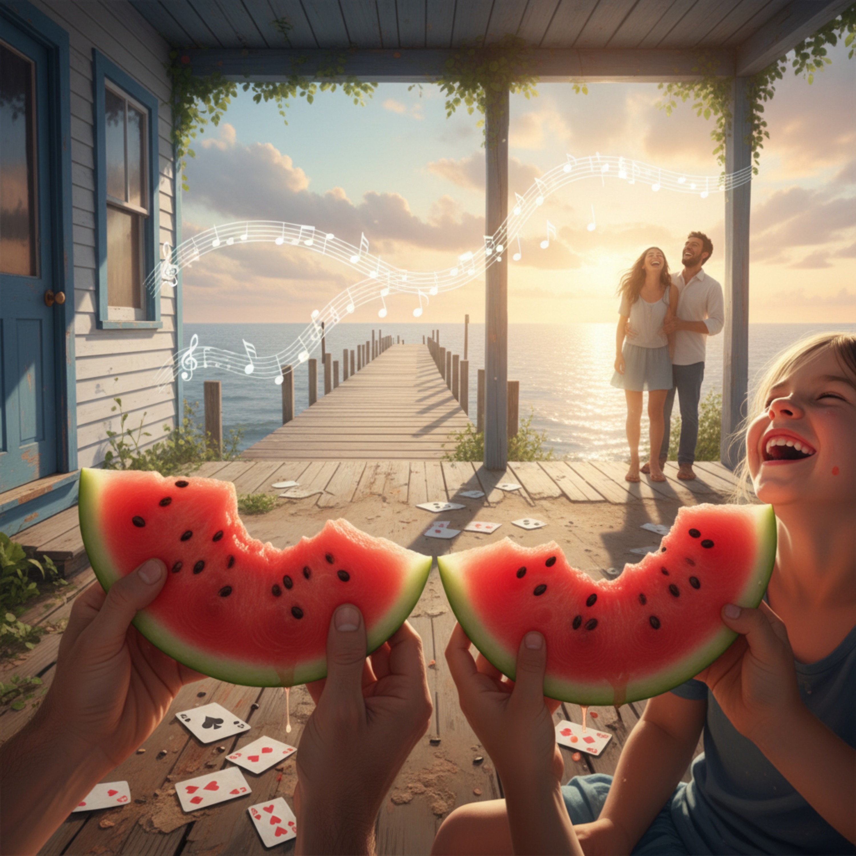 Watermelon Skies artwork