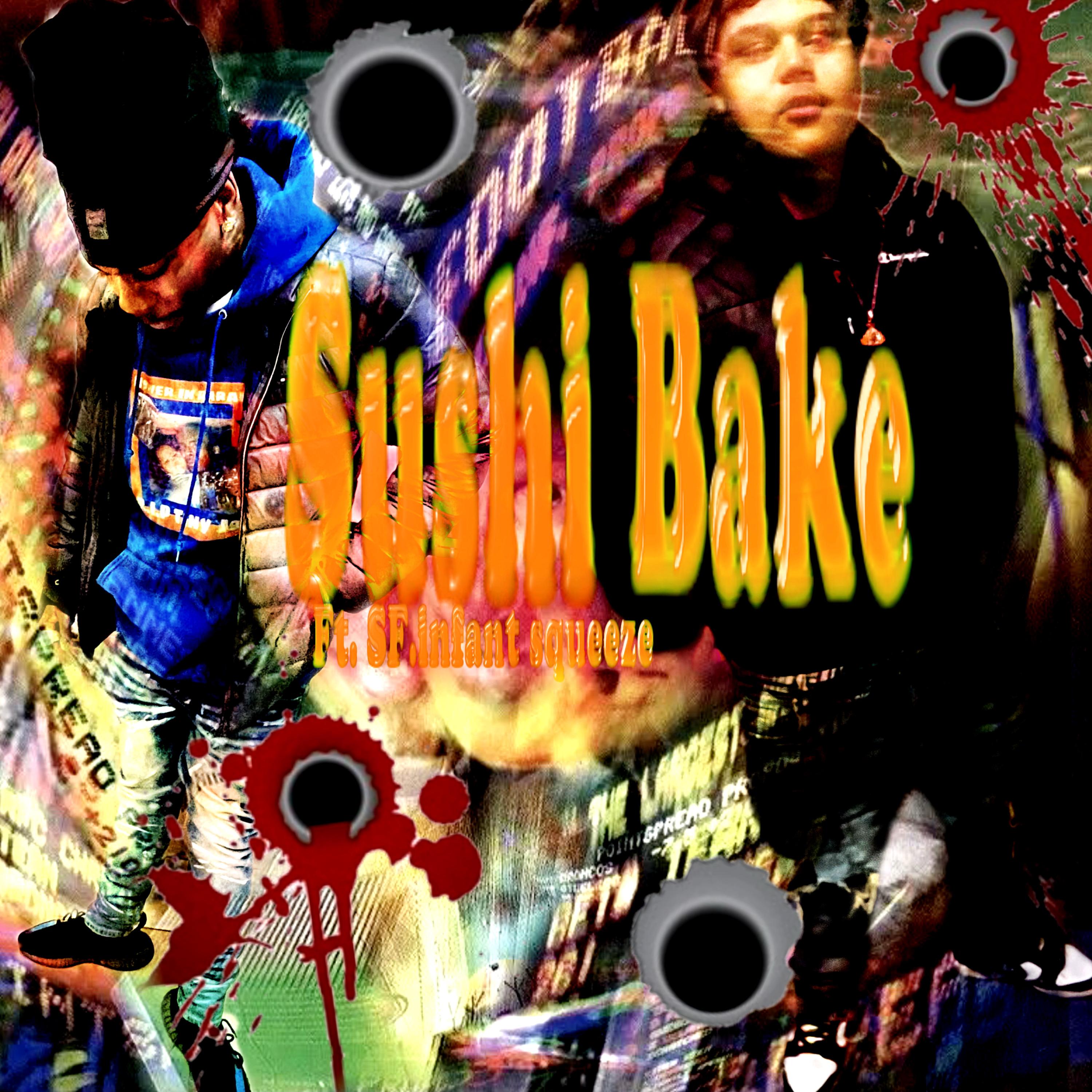 sushi bake artwork