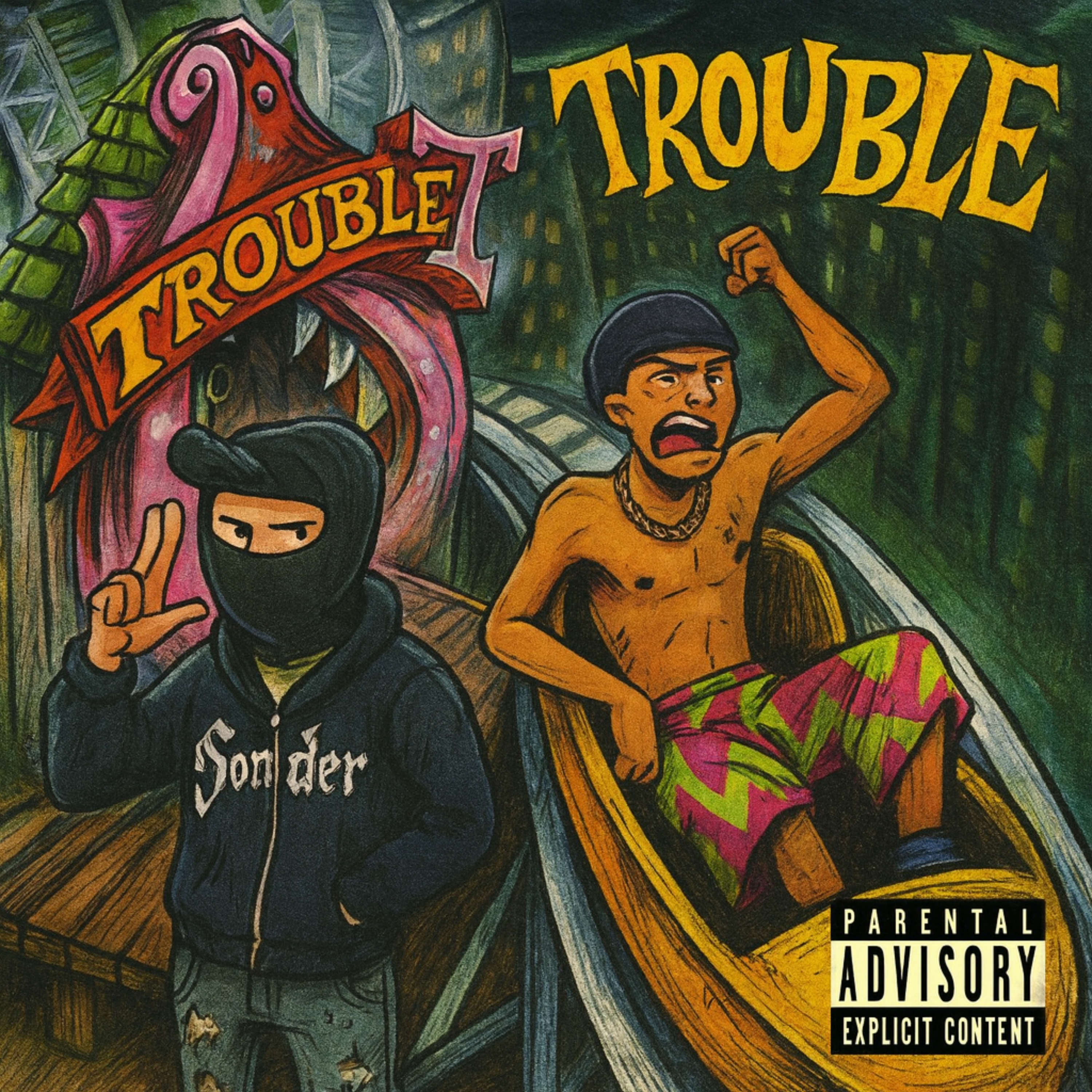 Trouble (First Day Out Remake) artwork