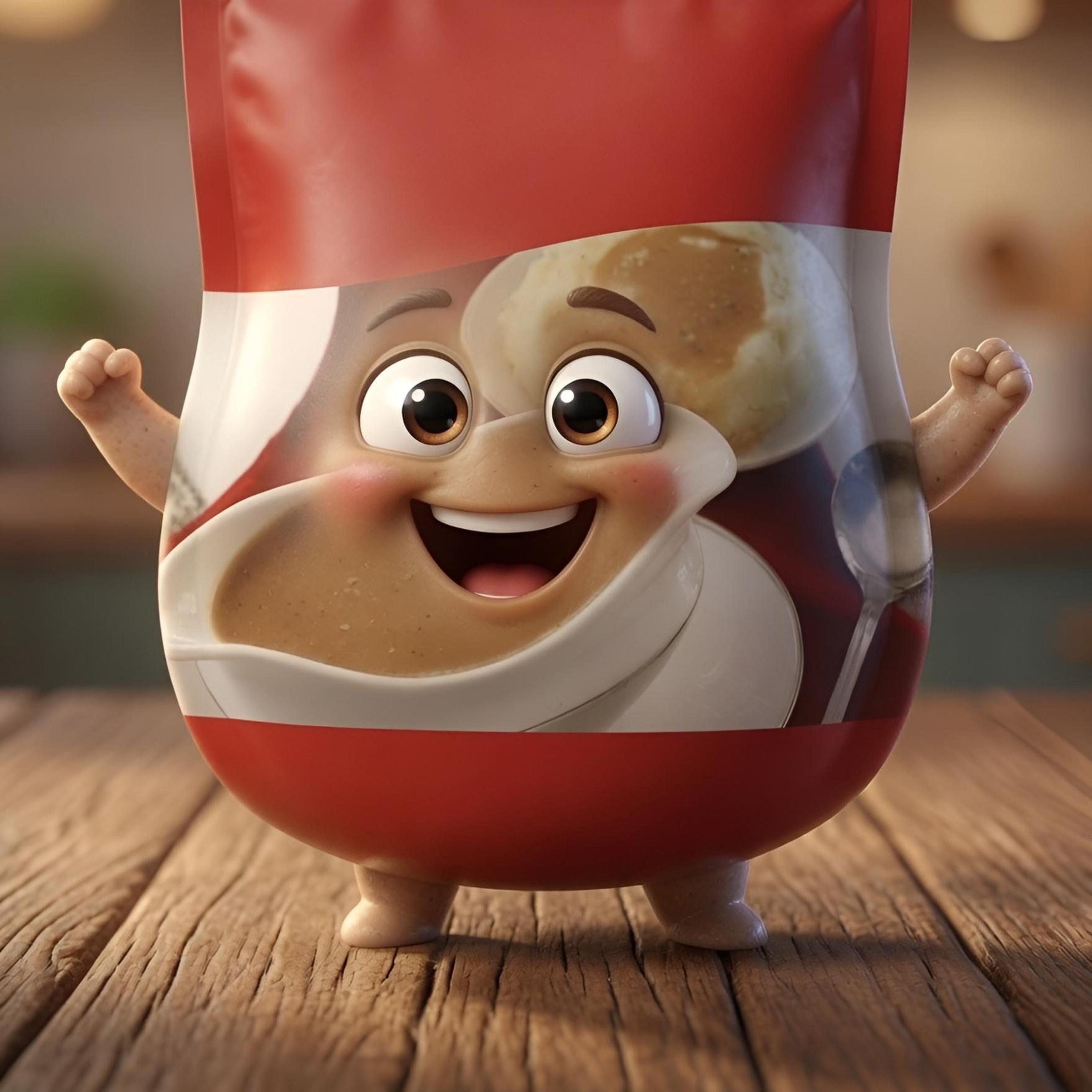 A Packet Of Gravy With A Smile So Wide by DownBurst Media Kids cover art