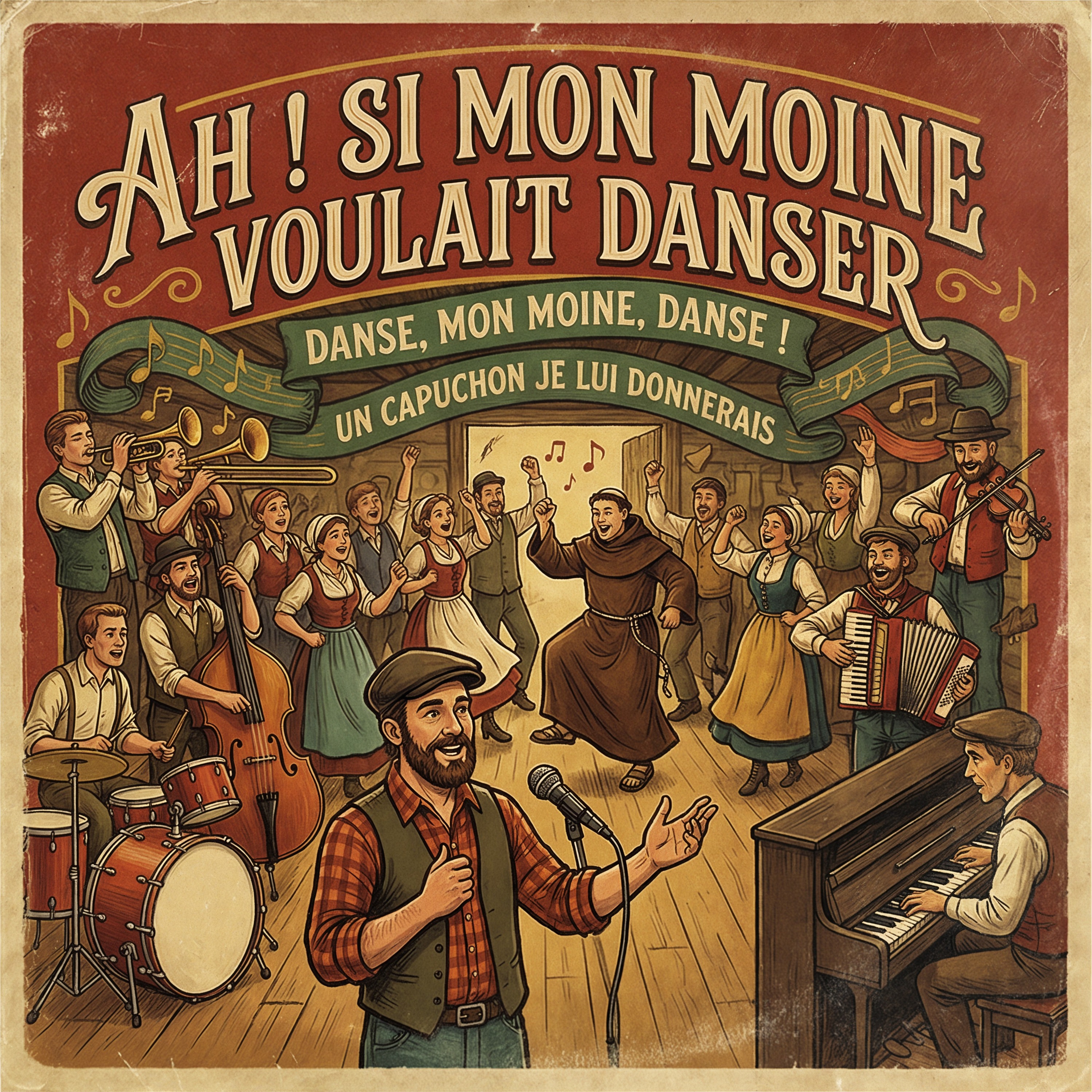 Ah! Si mon moine voulait danser artwork