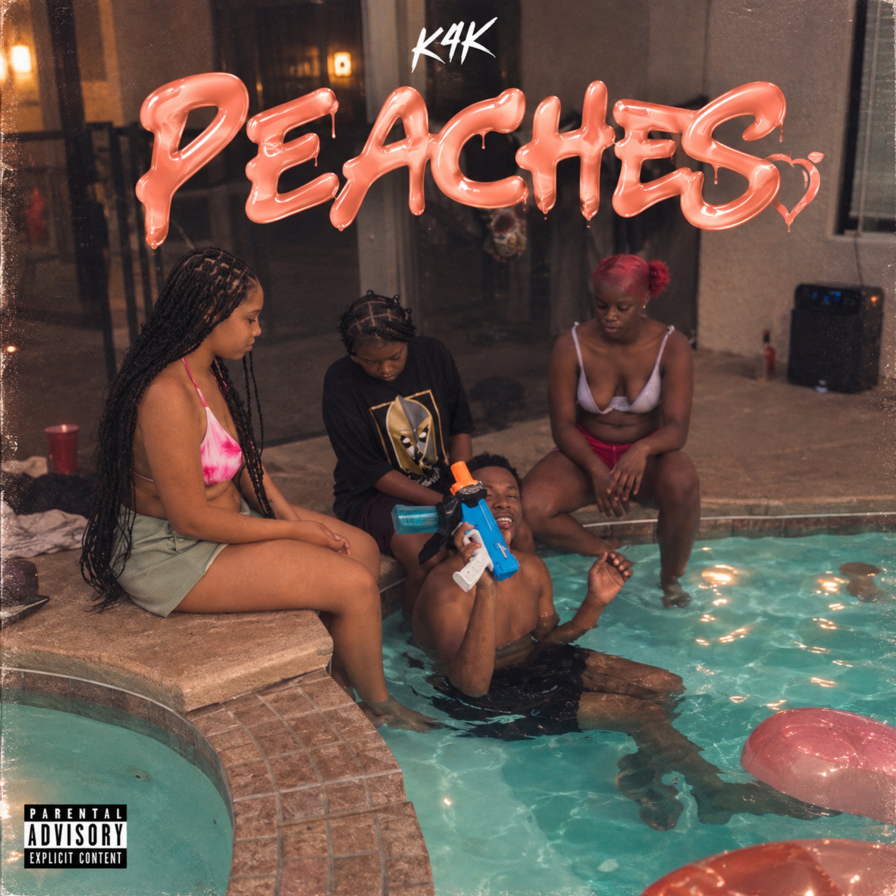 PEACHES by K4k cover art