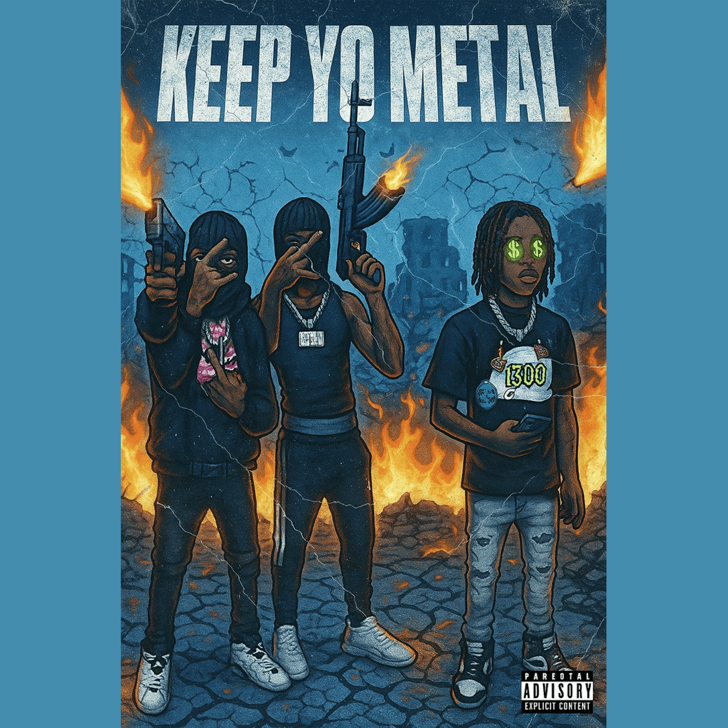 KEEP YO METAL artwork