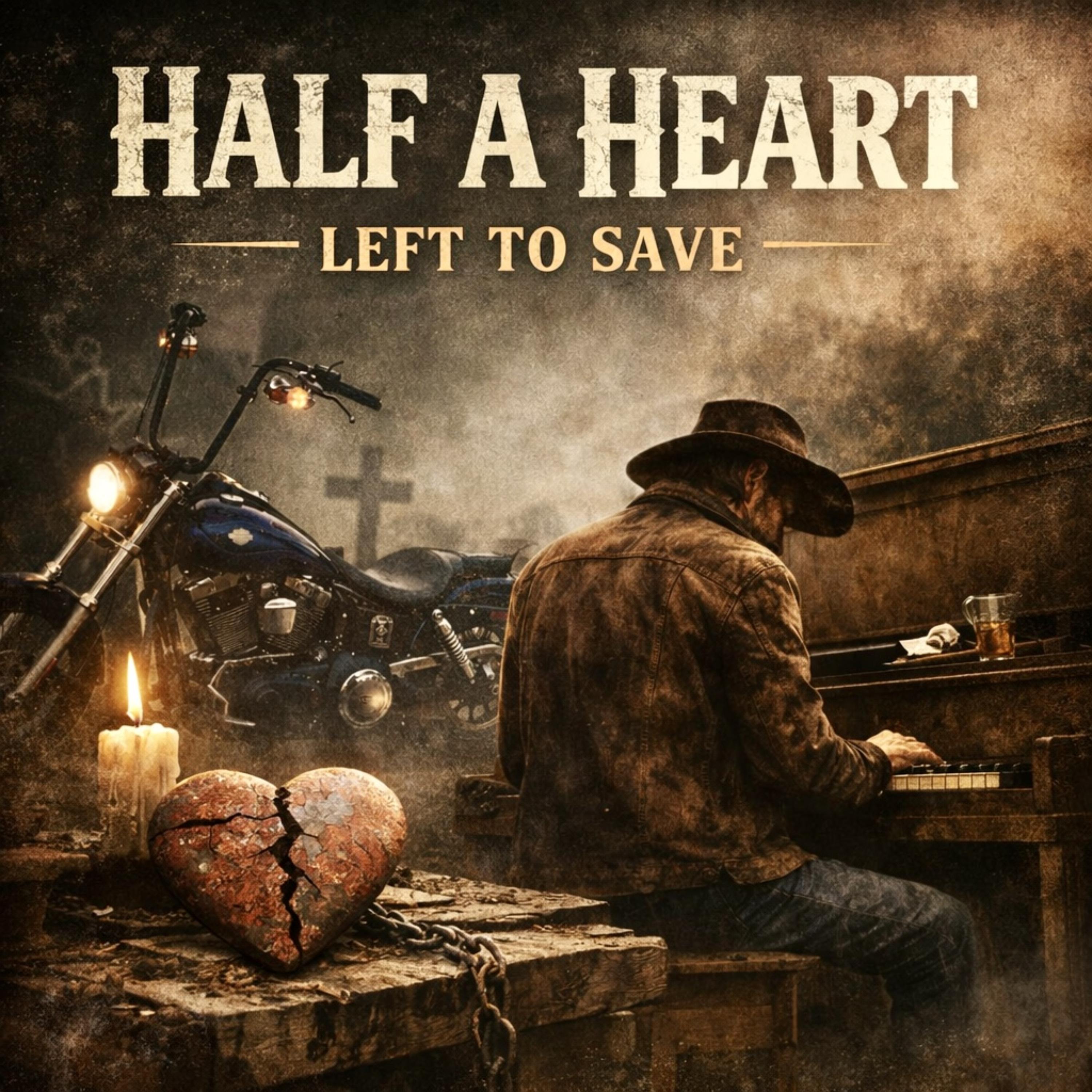 HALF A HEART LEFT TO SAVE artwork