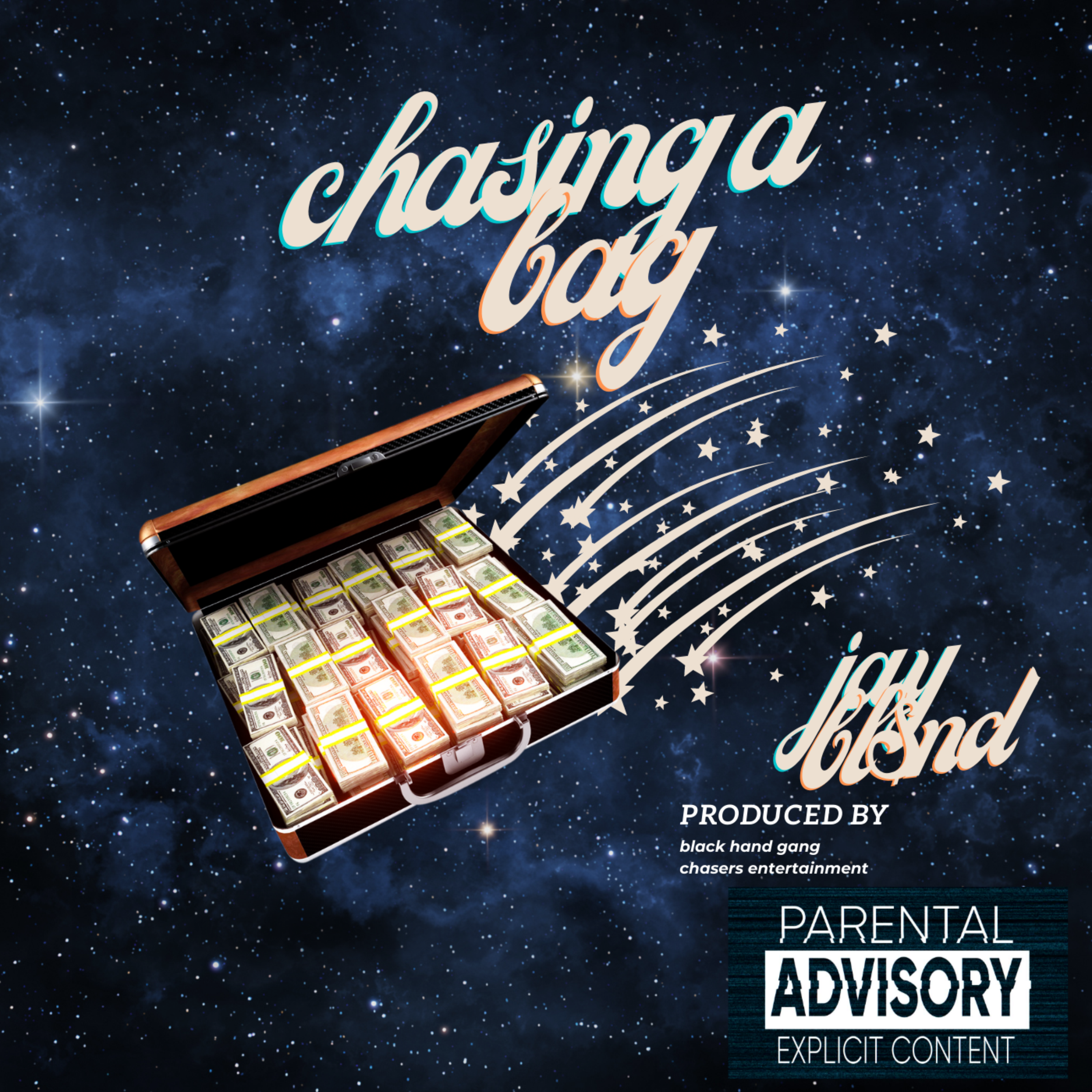 chasing a bag artwork