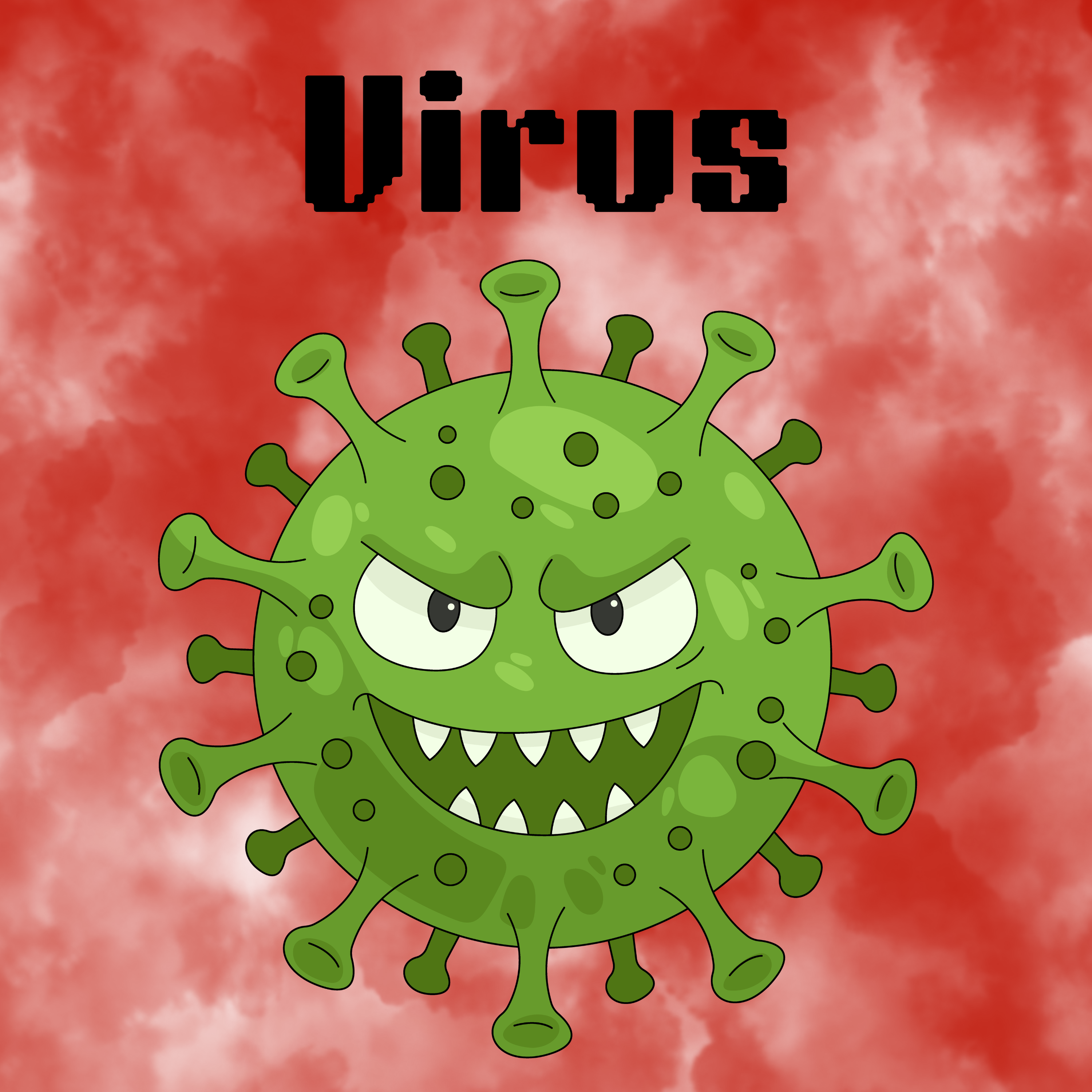 Virus artwork