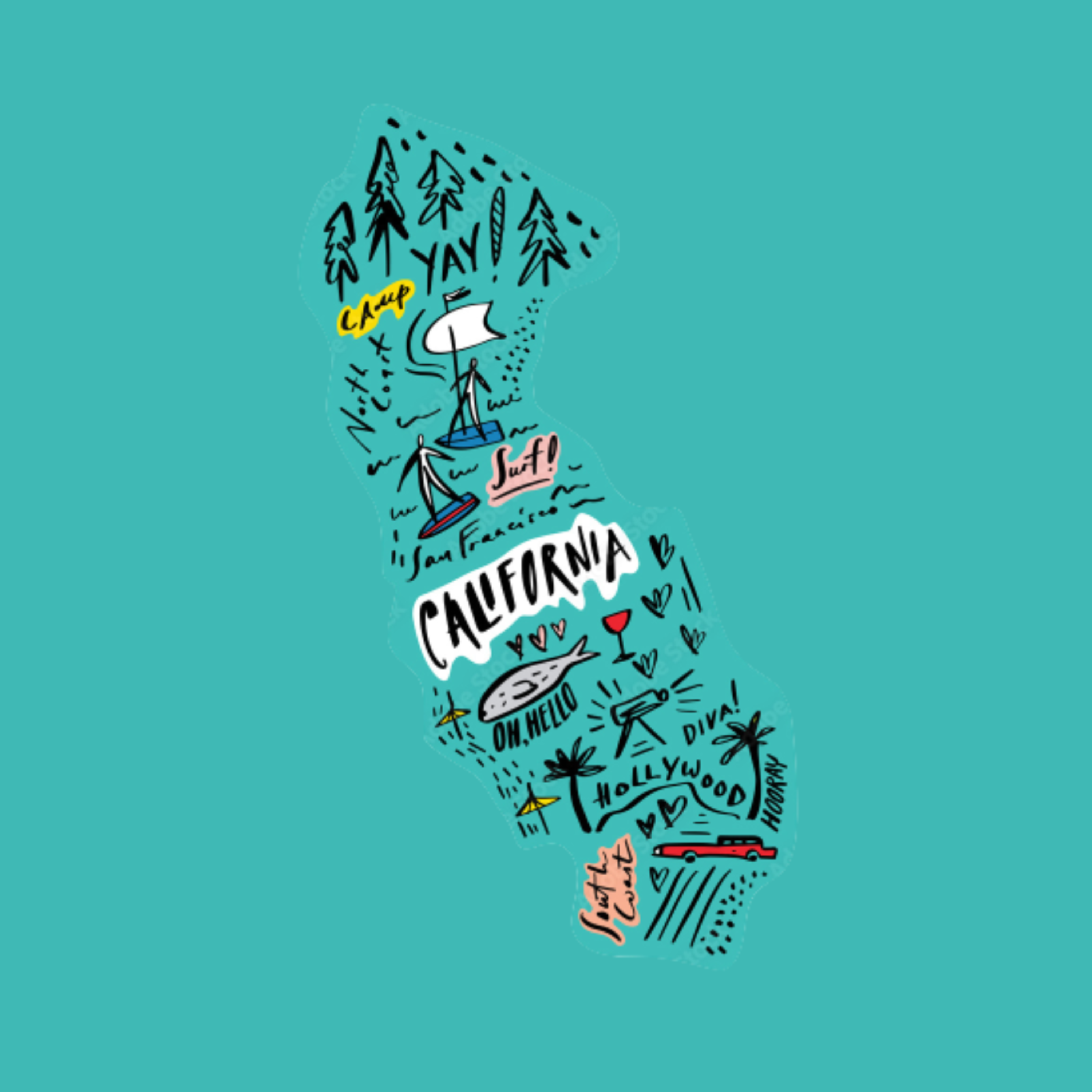 california artwork