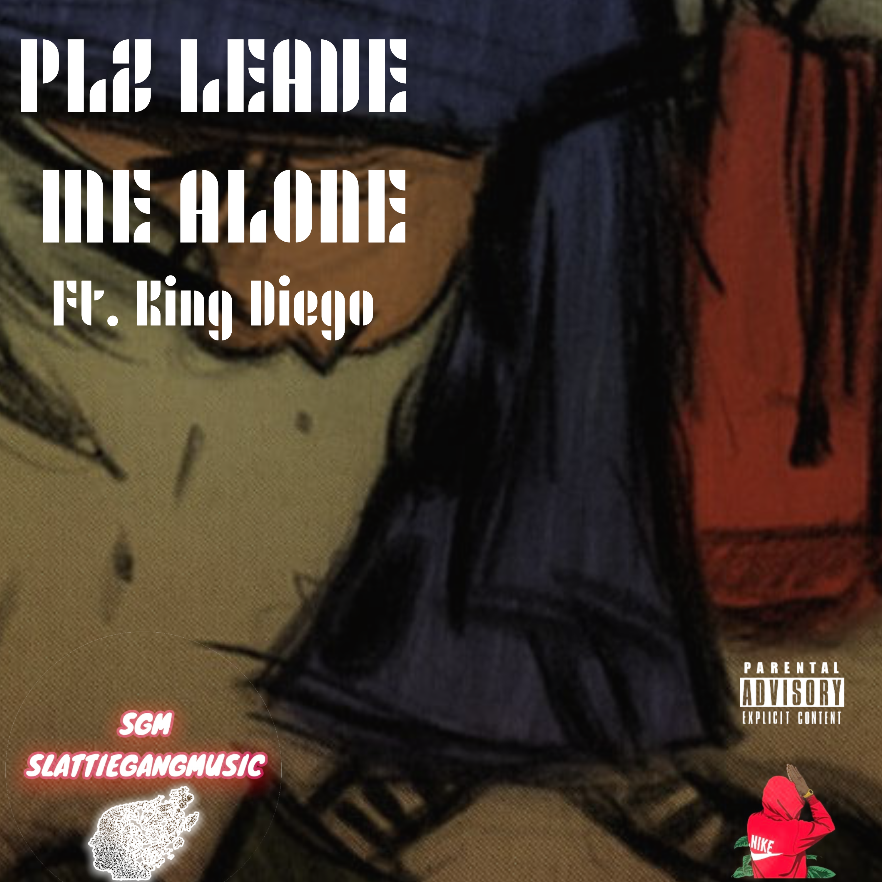 PLZ LEAVE ME ALONE artwork